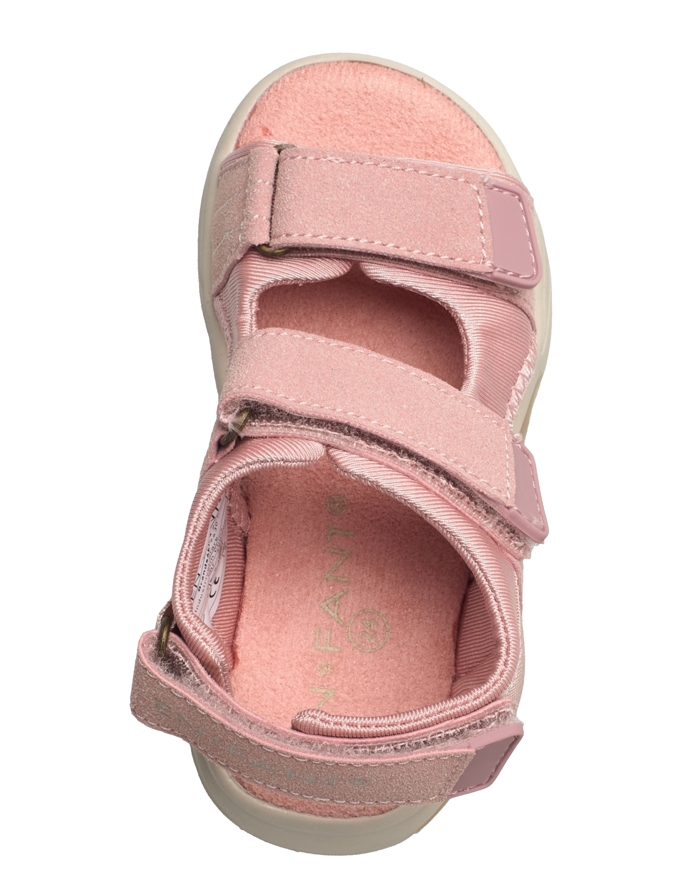 En Fant - Sandal Velcro w. Lights - misty rose - 3