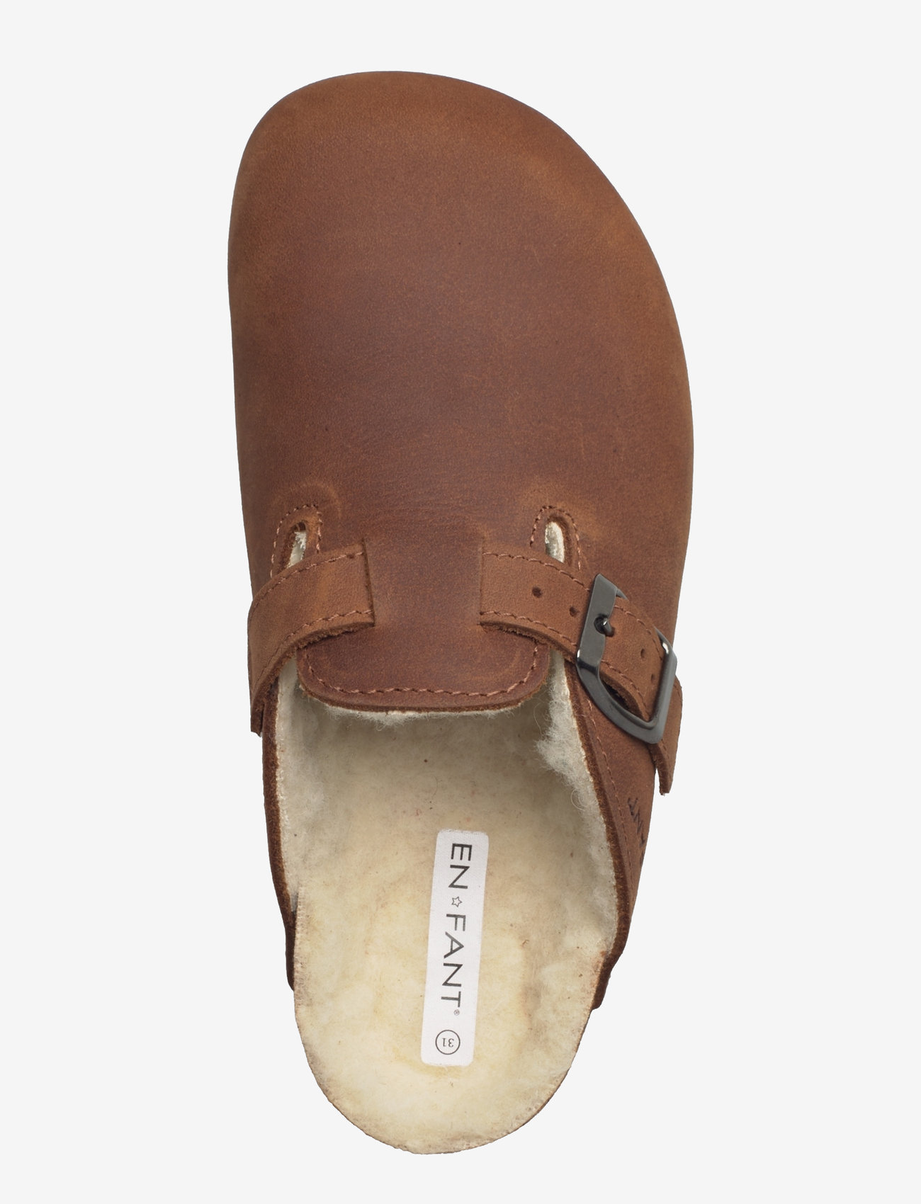 En Fant - Clogs Nubuck Leather - clogs - acorn - 3