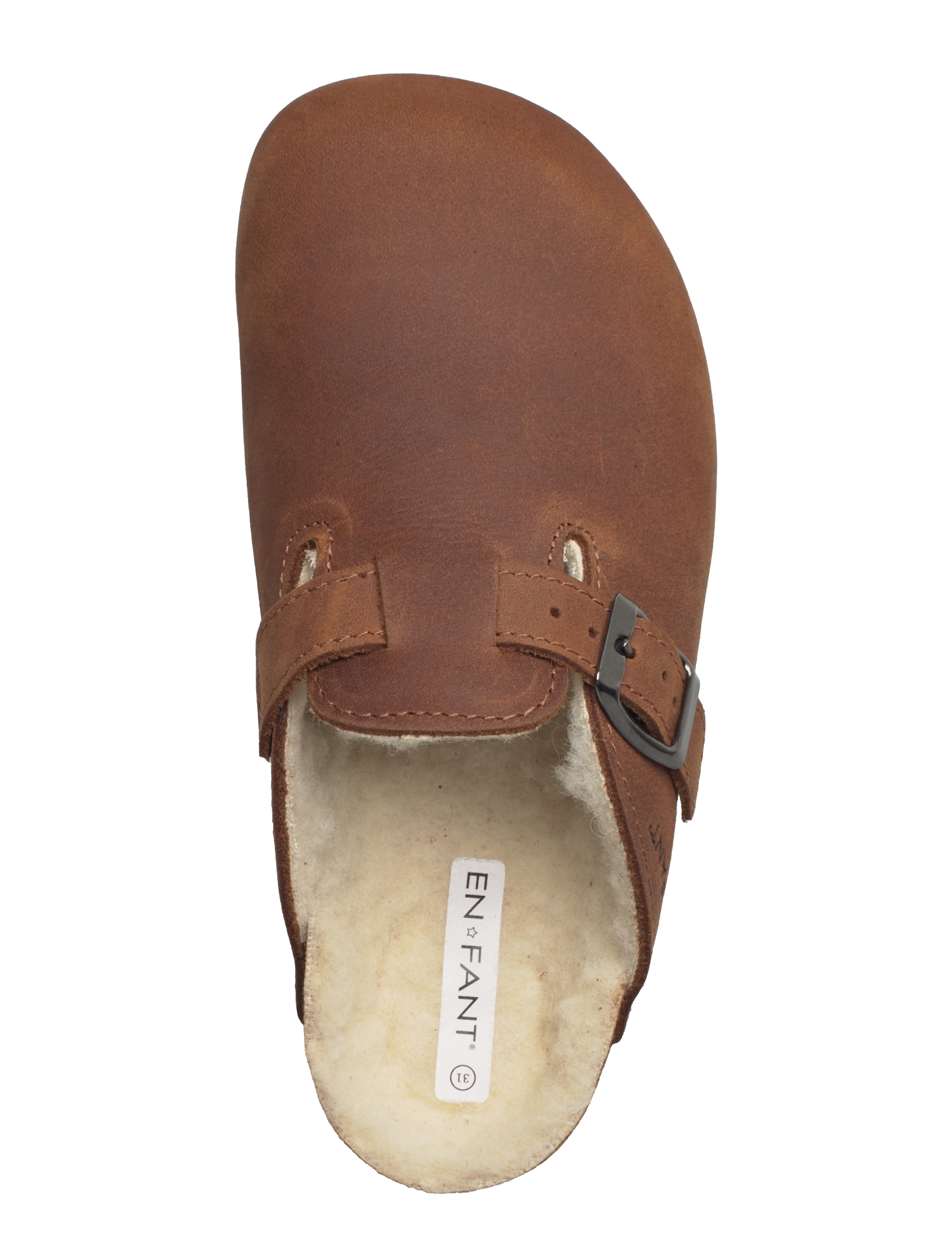En Fant - Clogs Nubuck Leather - sommerschnäppchen - acorn - 3