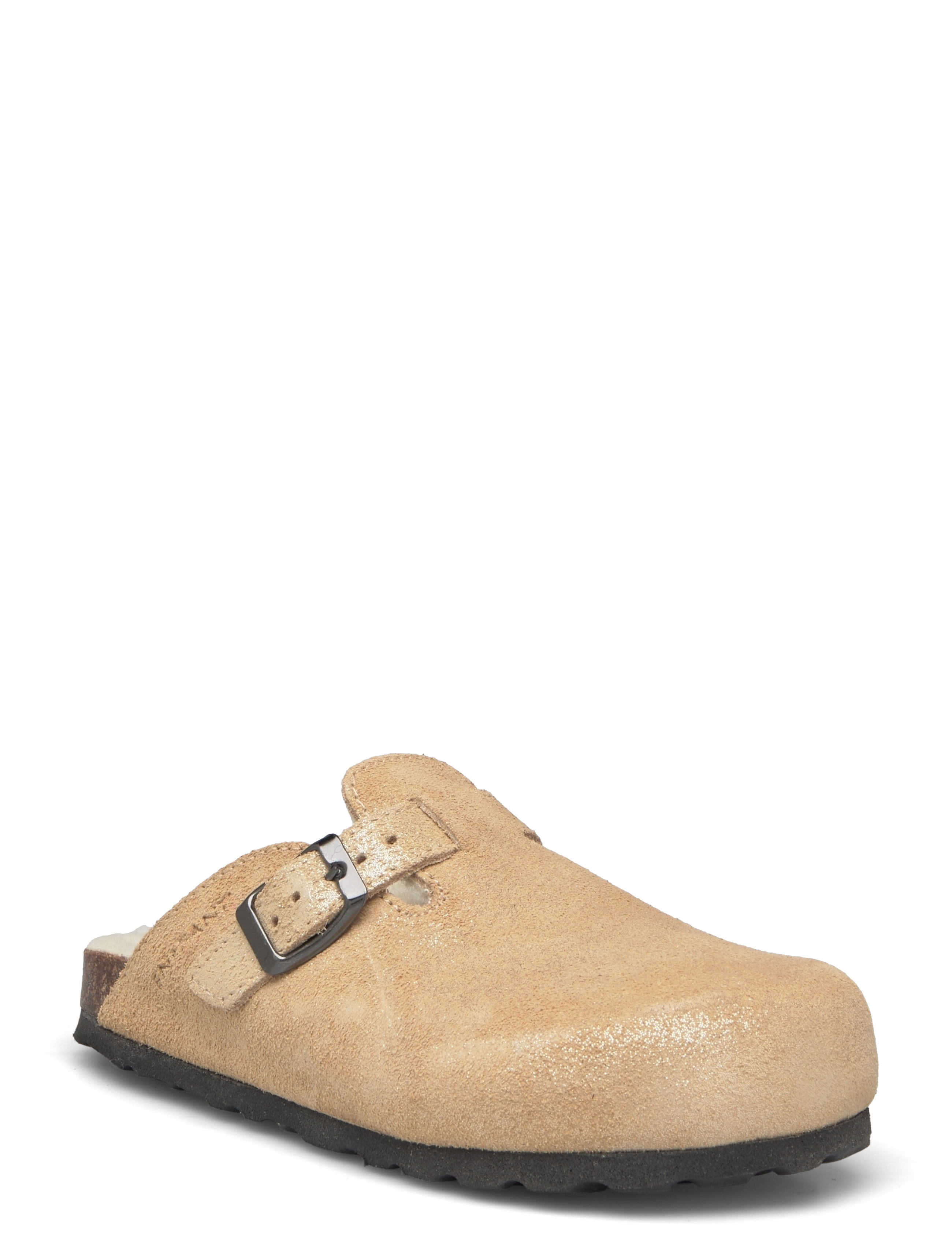 EN FANT Clogs Nubuck Leder Beige - 33 - Kinder