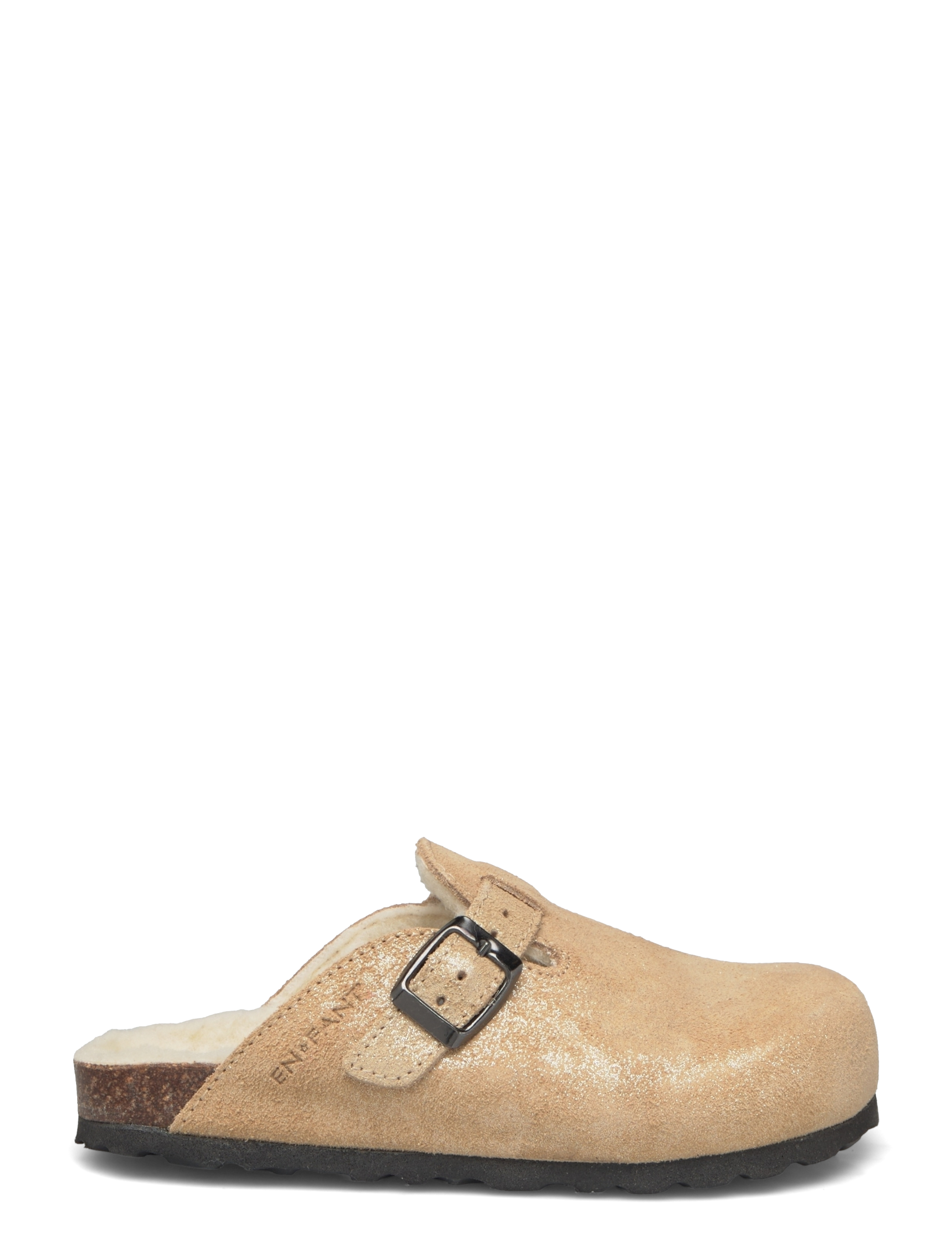 En Fant - Clogs Nubuck Leather - gode sommertilbud - champagne beige - 1