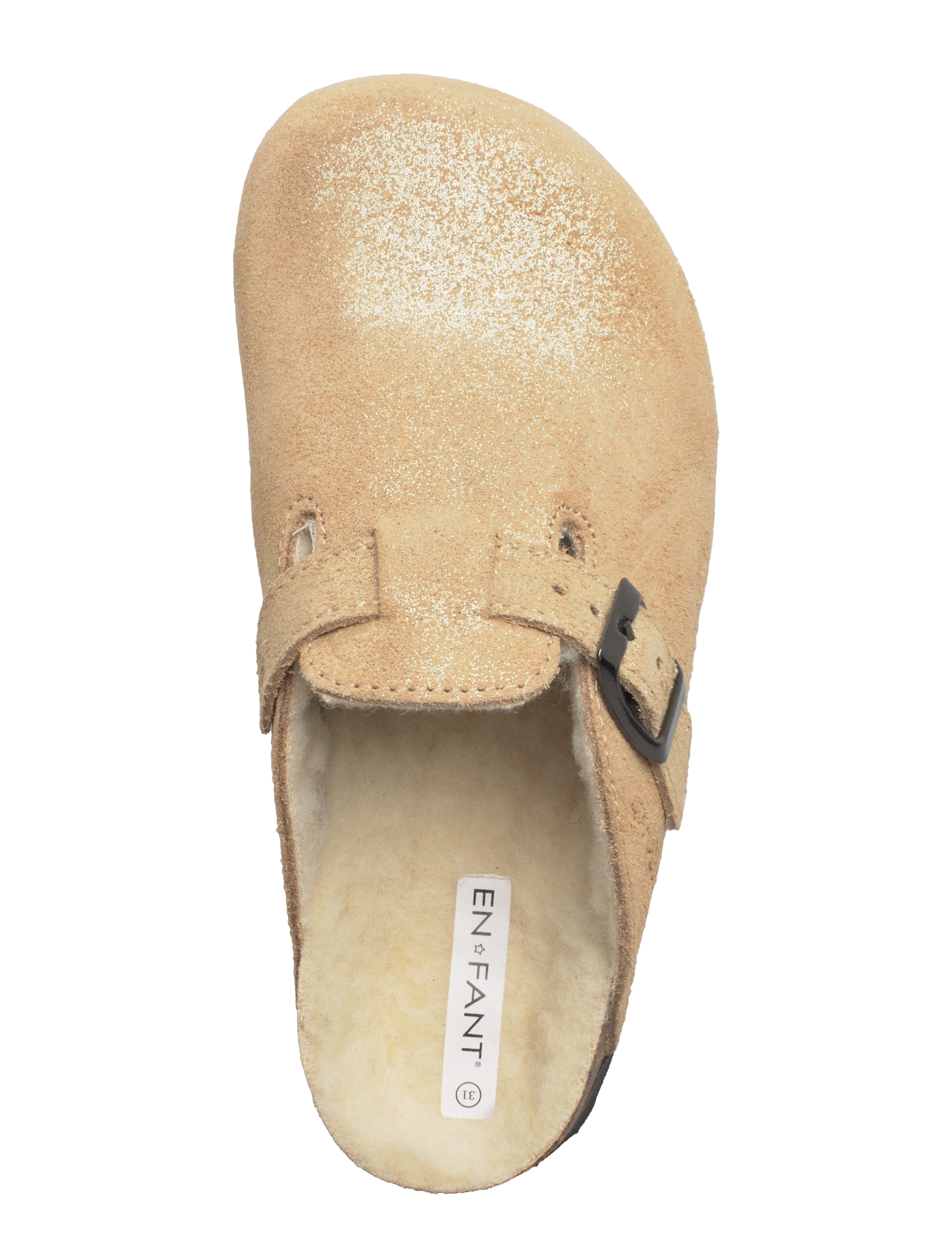 En Fant - Clogs Nubuck Leather - gode sommertilbud - champagne beige - 3