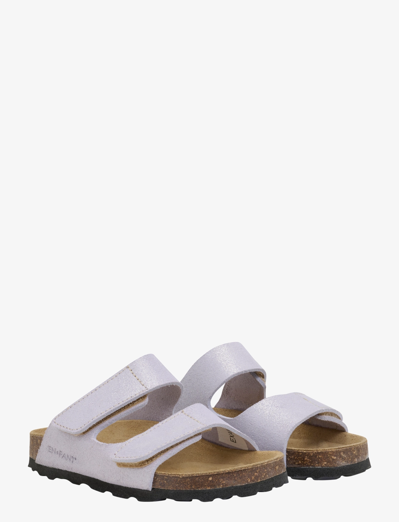 En Fant - Sandal Nubuck Leather - sandaler - cloud gray - 0