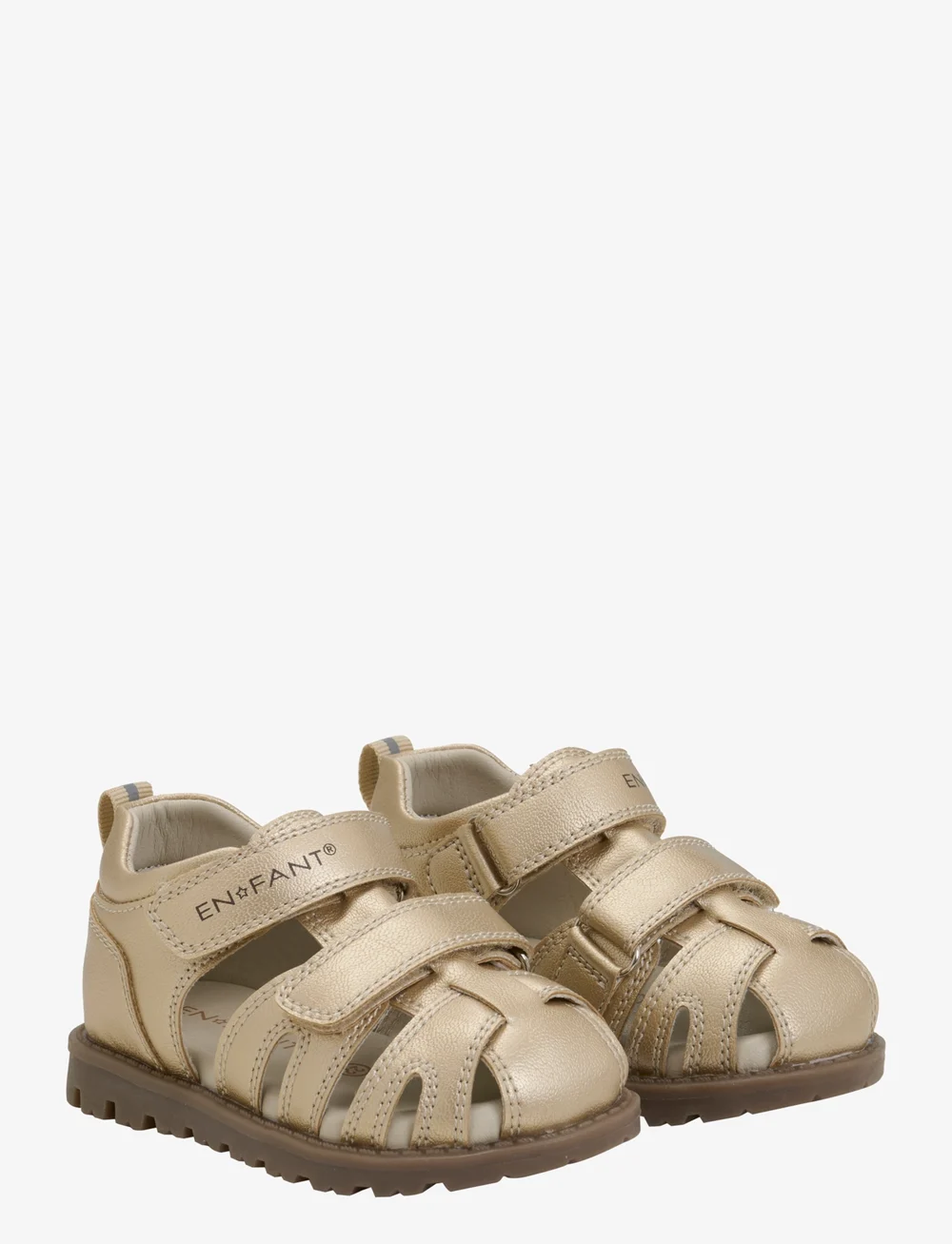 En Fant - Sandal Velcro - sandals - champagne beige - 1