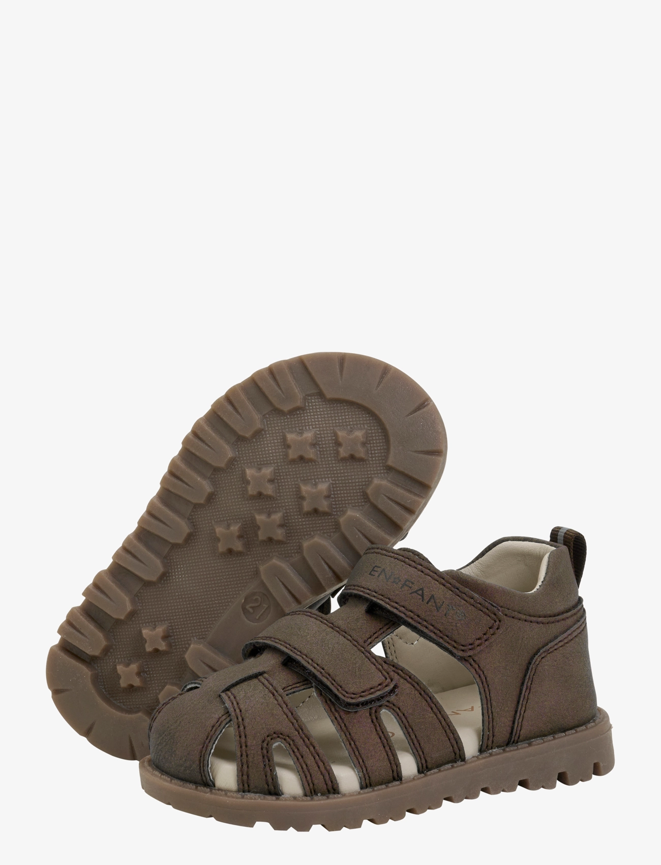 En Fant - Sandal Velcro - chocolate brown - 2