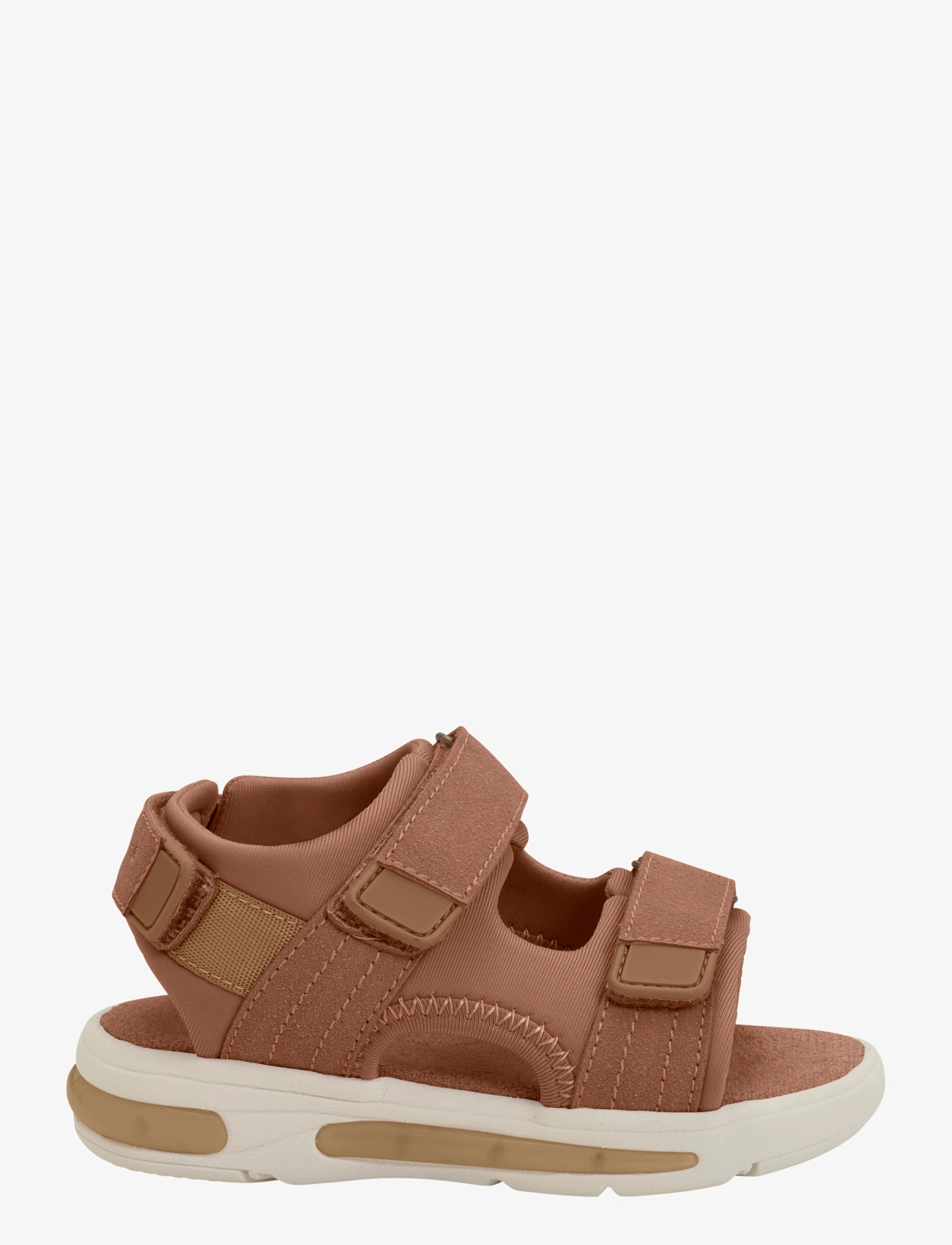 En Fant - Sandals Velcro w. Light - mocha mousse - 2