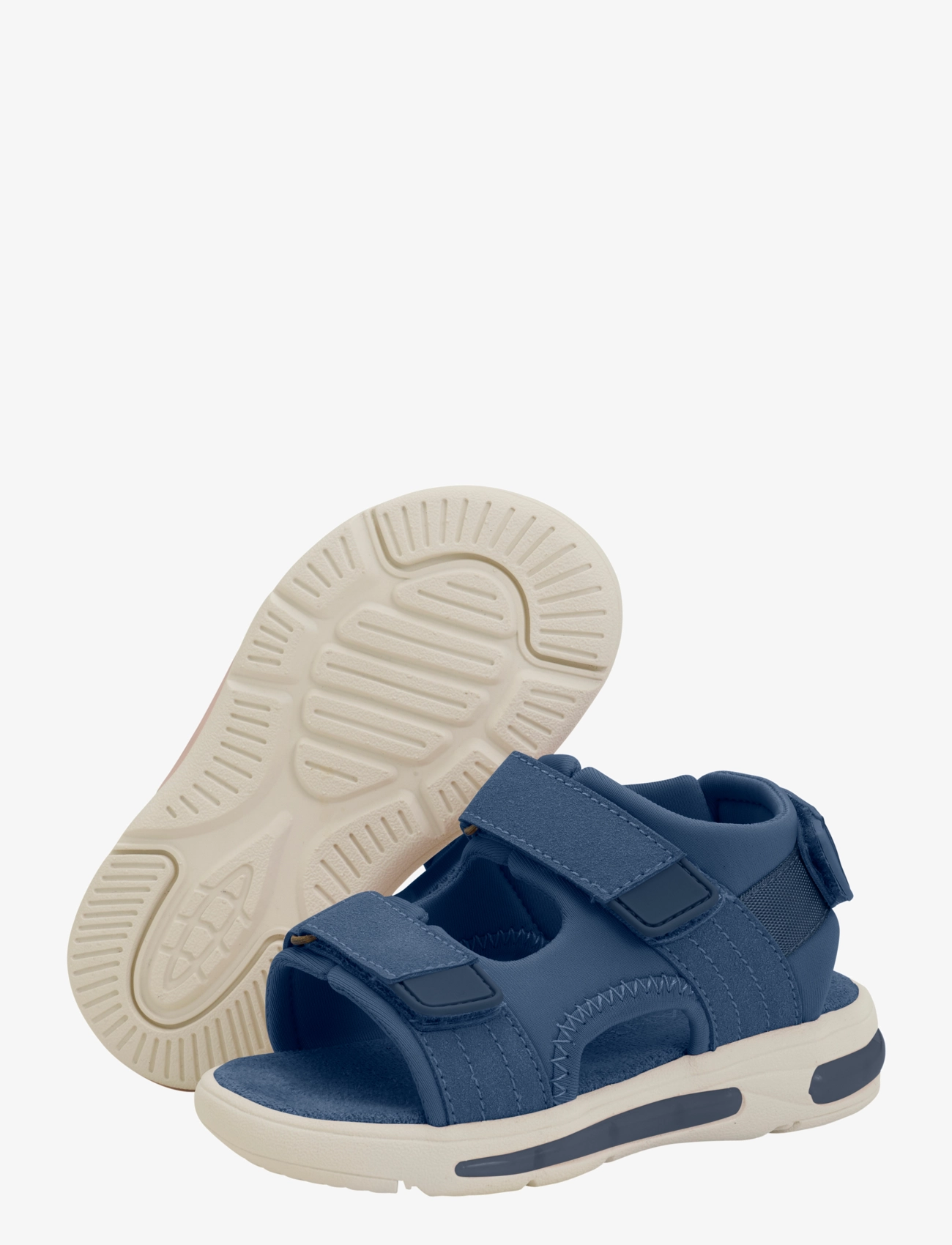 En Fant - Sandals Velcro w. Light - vintage indigo - 3