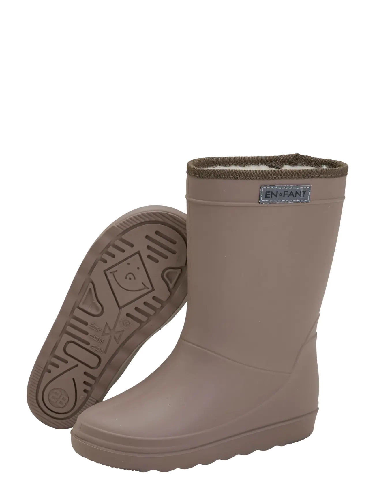 En Fant - Thermo Boots Solid - pine bark - 3