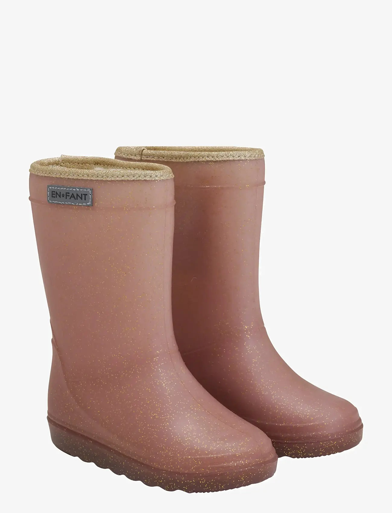En Fant - Thermo Boots Glitter - talvikumisaappaat - rose taupe - 1