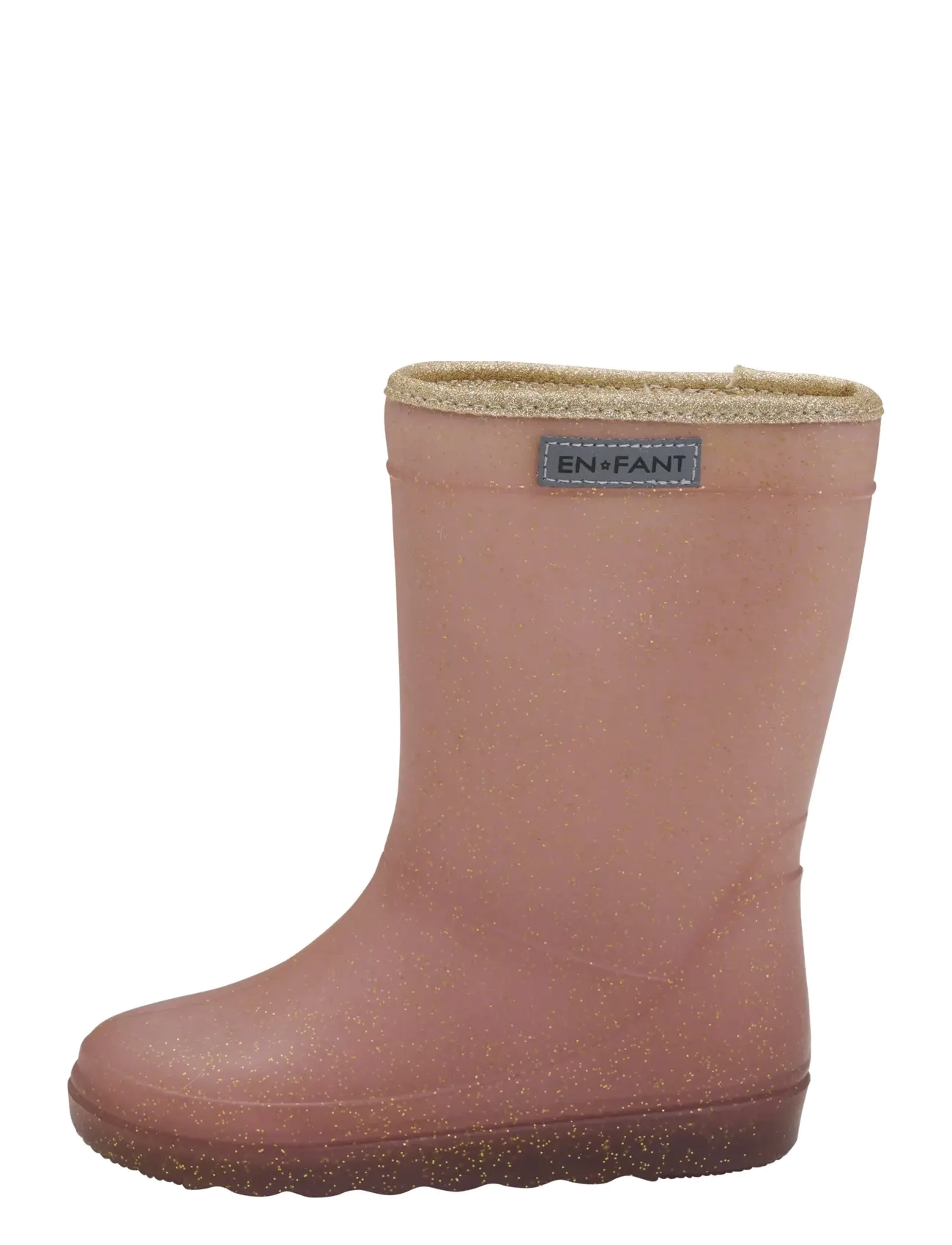 En Fant - Thermo Boots Glitter - lined rubberboots - rose taupe - 2