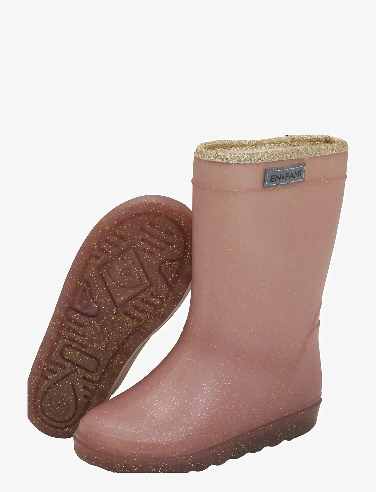 En Fant - Thermo Boots Glitter - talvikumisaappaat - rose taupe - 3