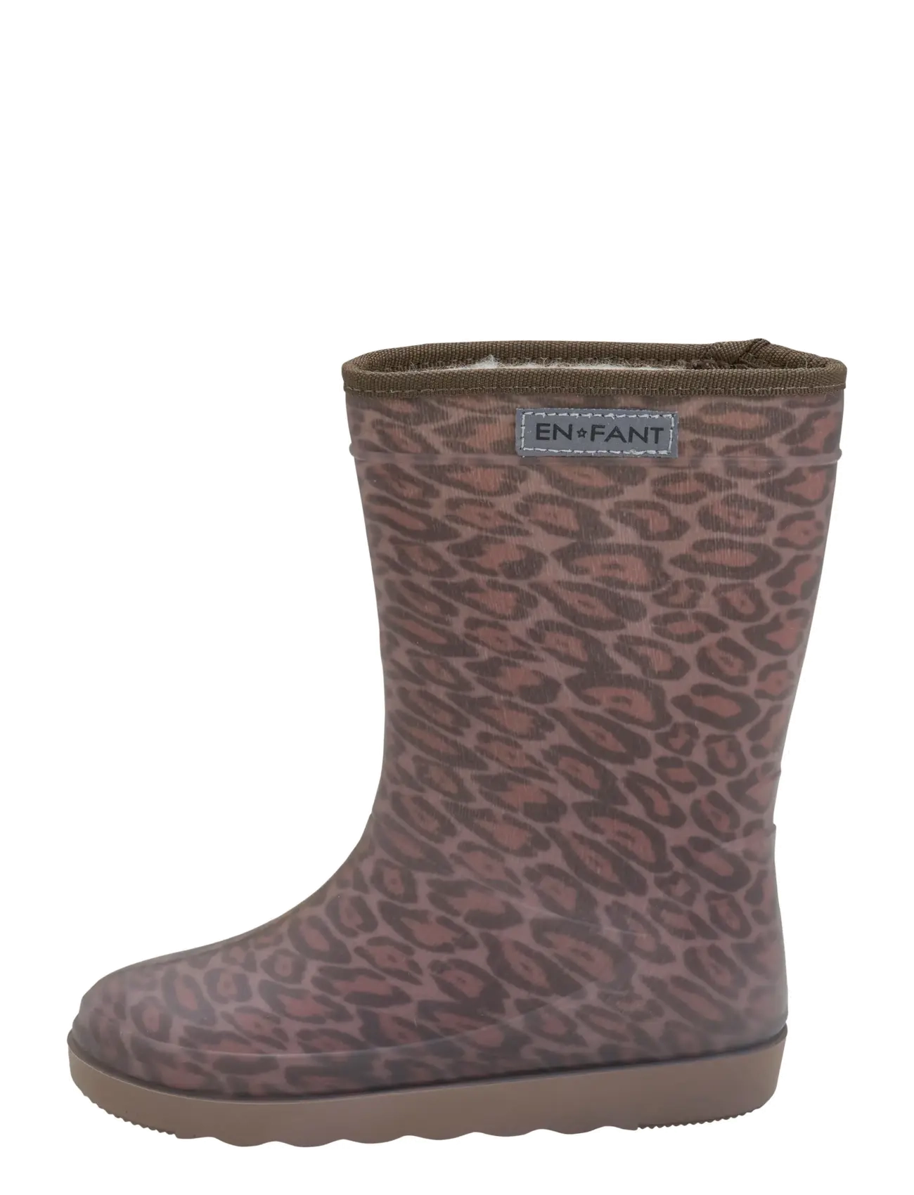 En Fant - Thermo Boots Print - gumijas zābaki ar silto oderi - pine bark - 2
