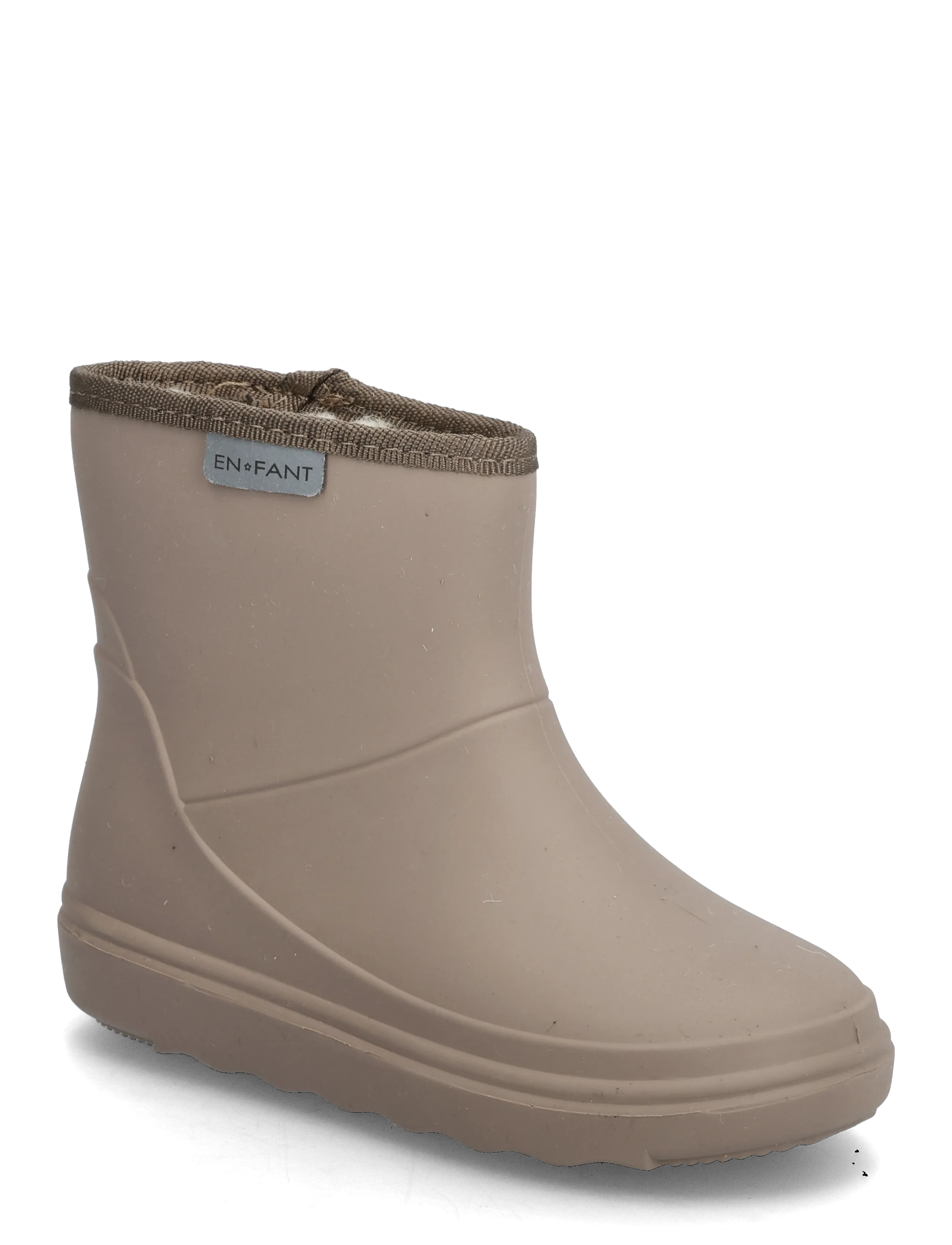 En Fant Thermo Boots Short - Gummistøvler - PINE BARK / beige
