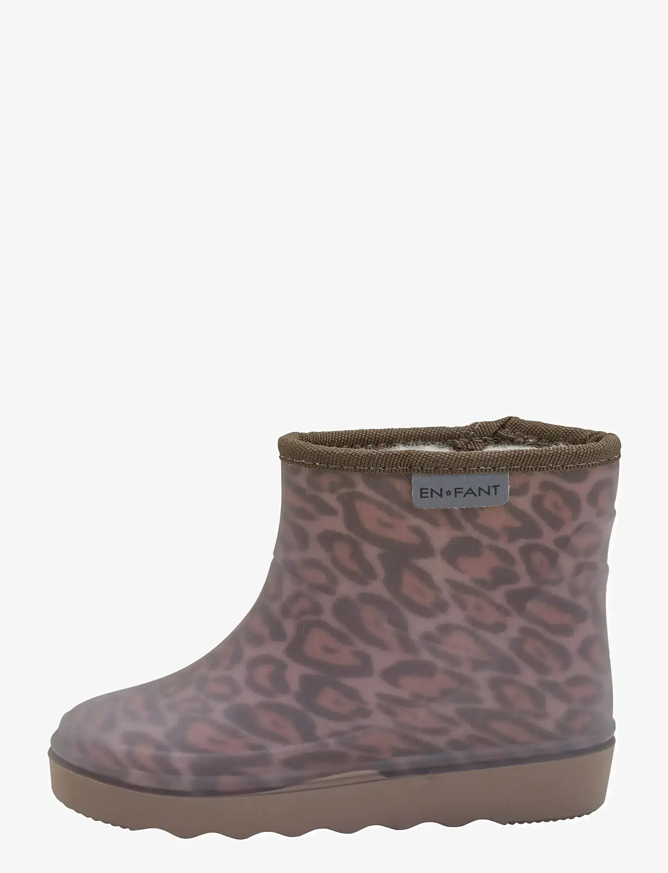 En Fant - Thermo Boots Short Print - rubberlaarzen met voering - pine bark - 2