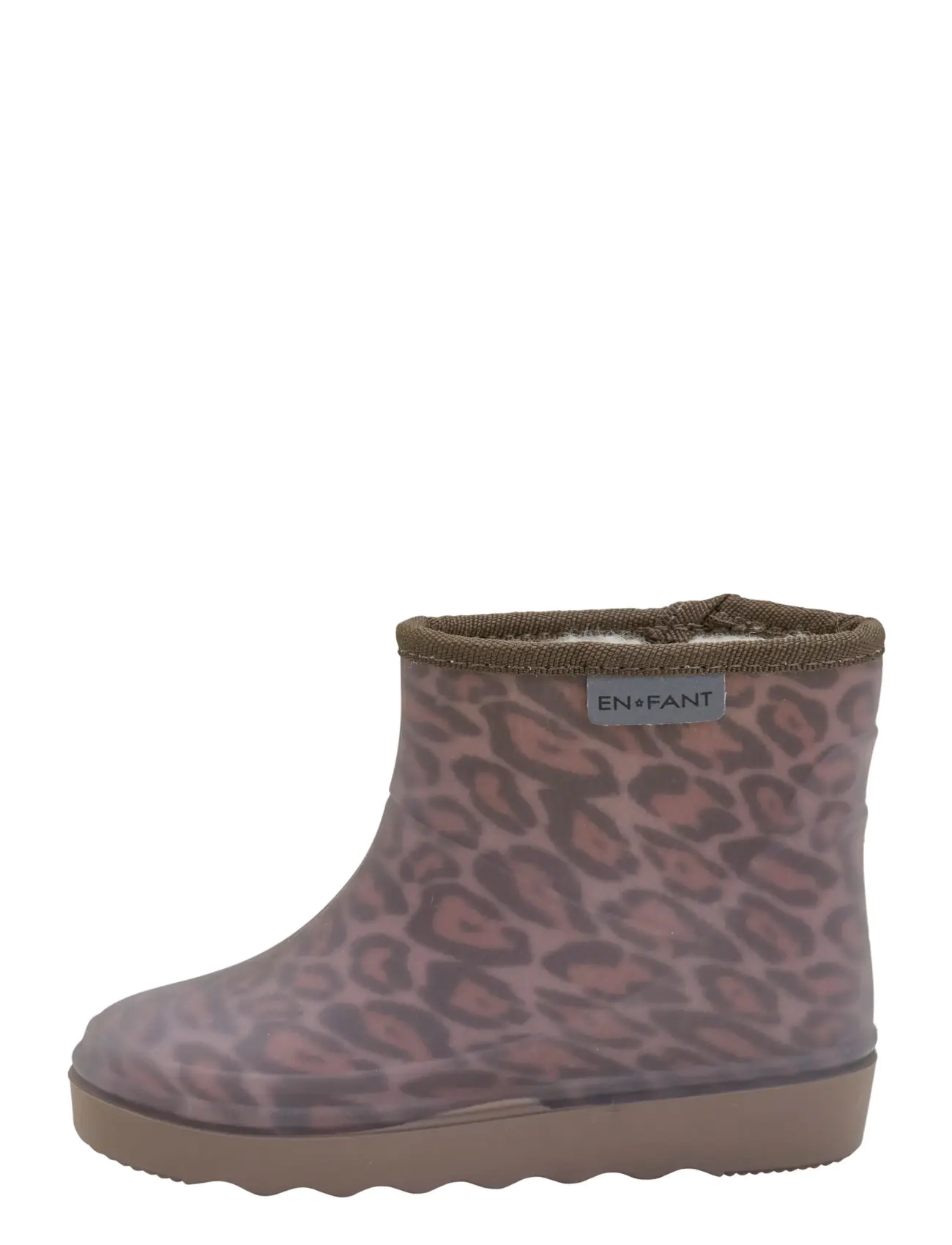 En Fant - Thermo Boots Short Print - pine bark - 2