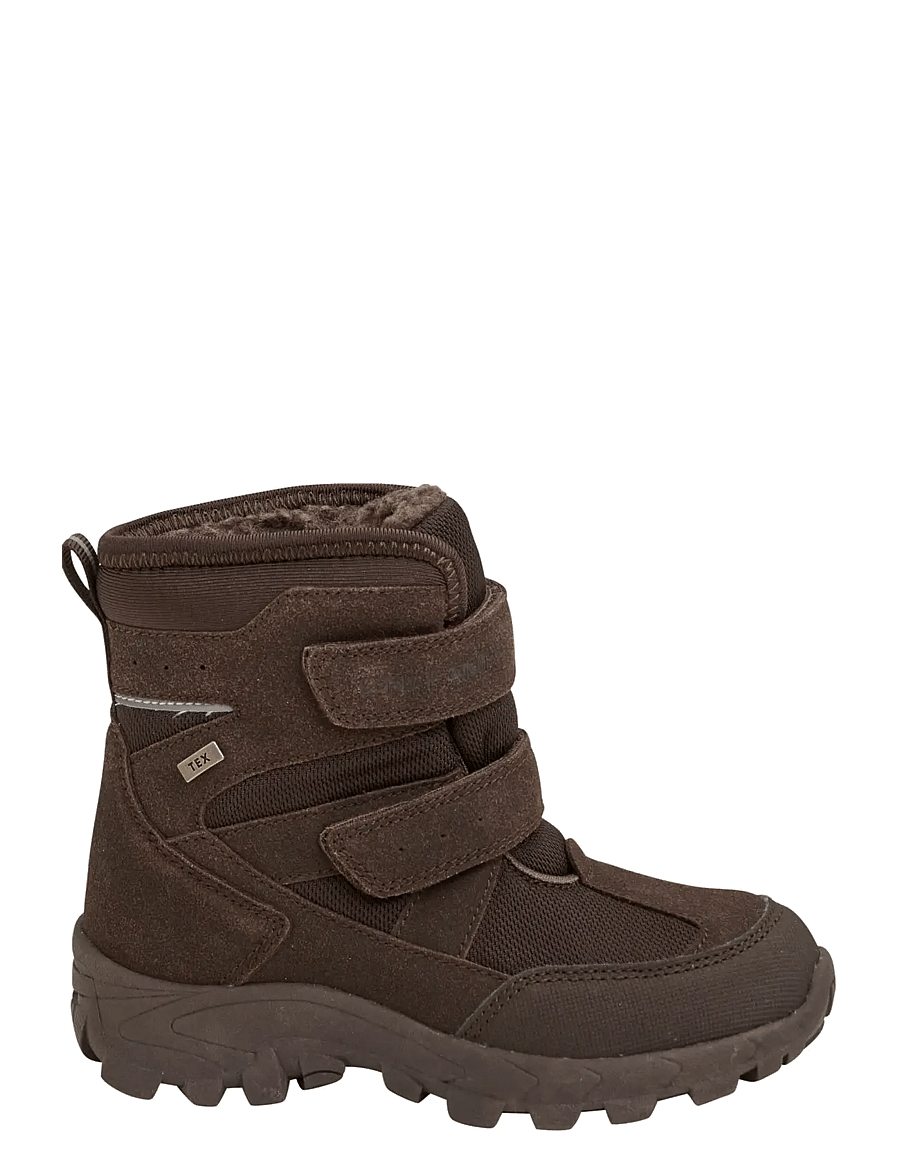 En Fant - Boots Velcro TEX - talvikengät - chocolate brown - 2