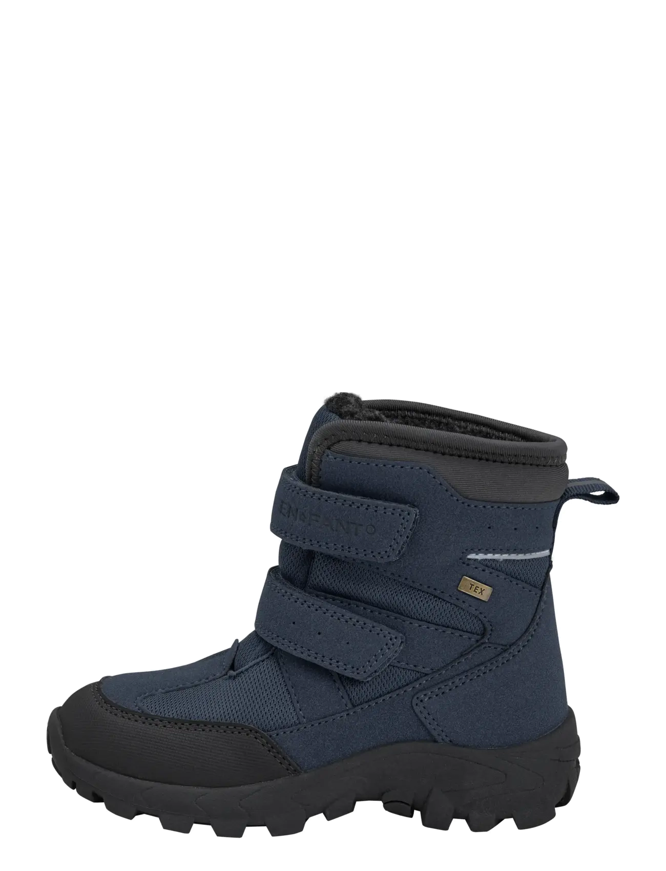 En Fant - Boots Velcro TEX - vinterstövlar - ebony - 2