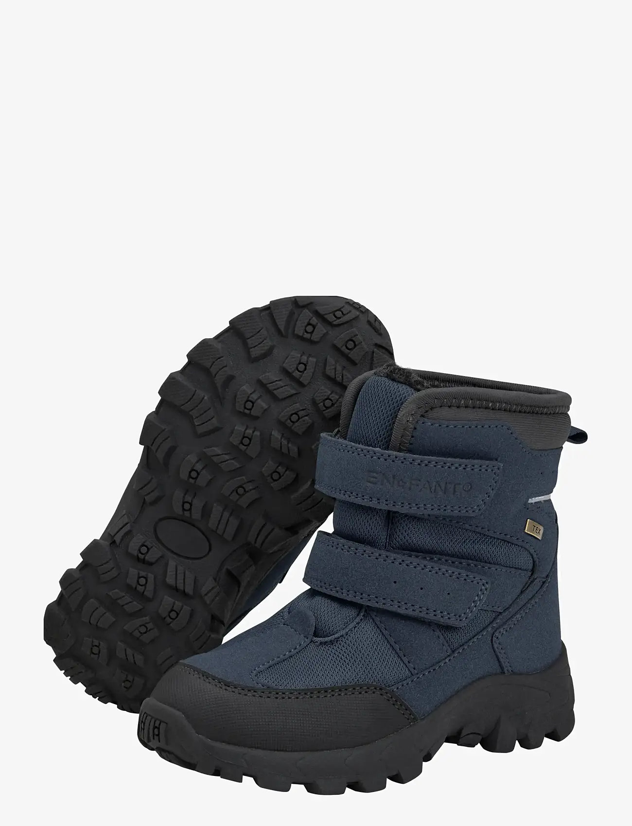 En Fant - Boots Velcro TEX - winterstiefel - ebony - 3