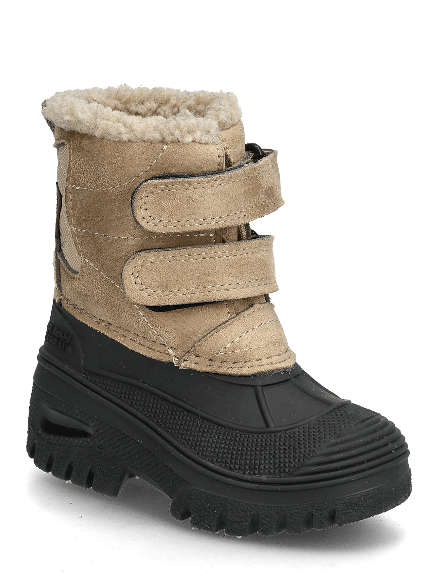 En Fant - Boots Lightweight Velcro - ziemas zābaki - sesame - 1
