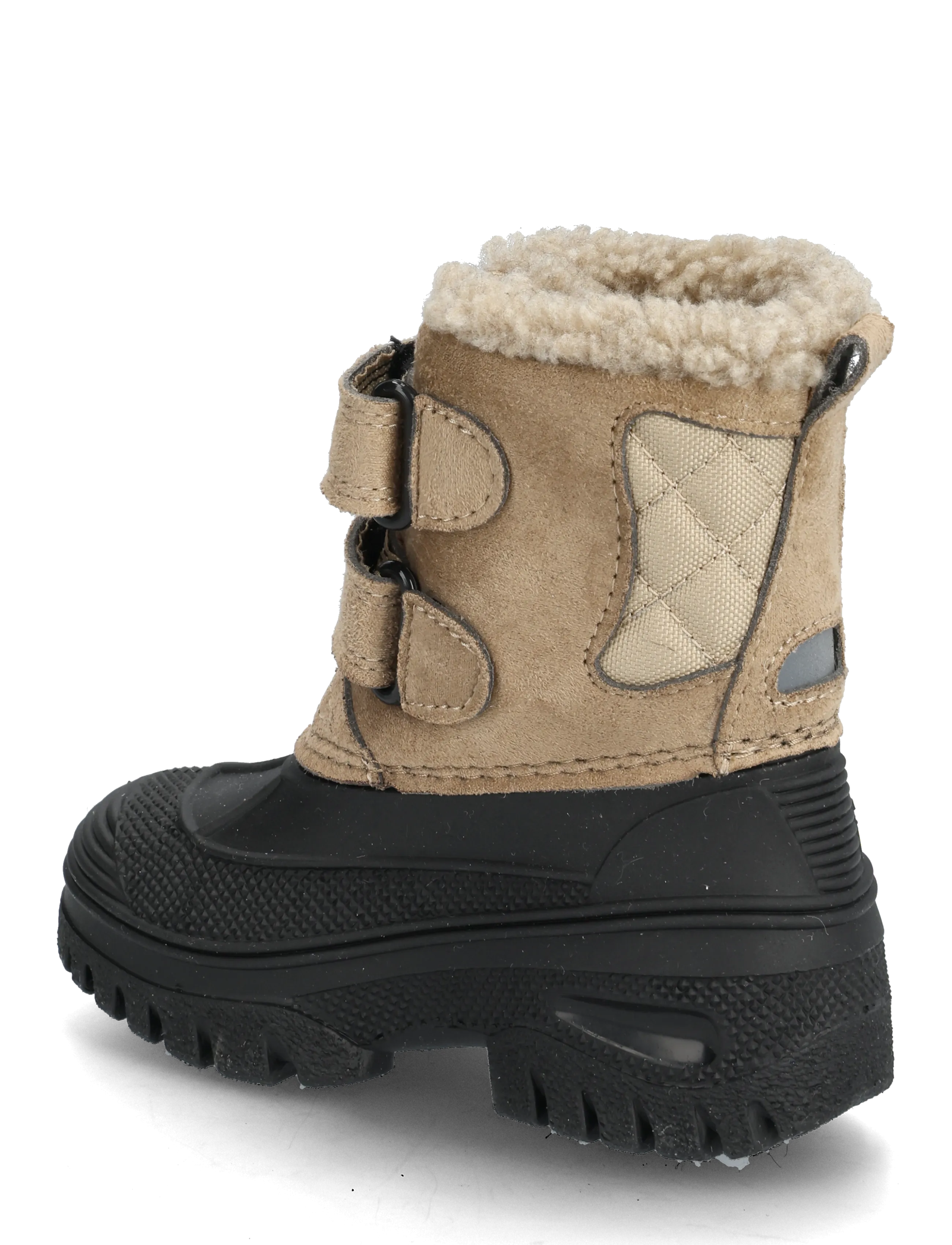 En Fant - Boots Lightweight Velcro - ziemas zābaki - sesame - 3