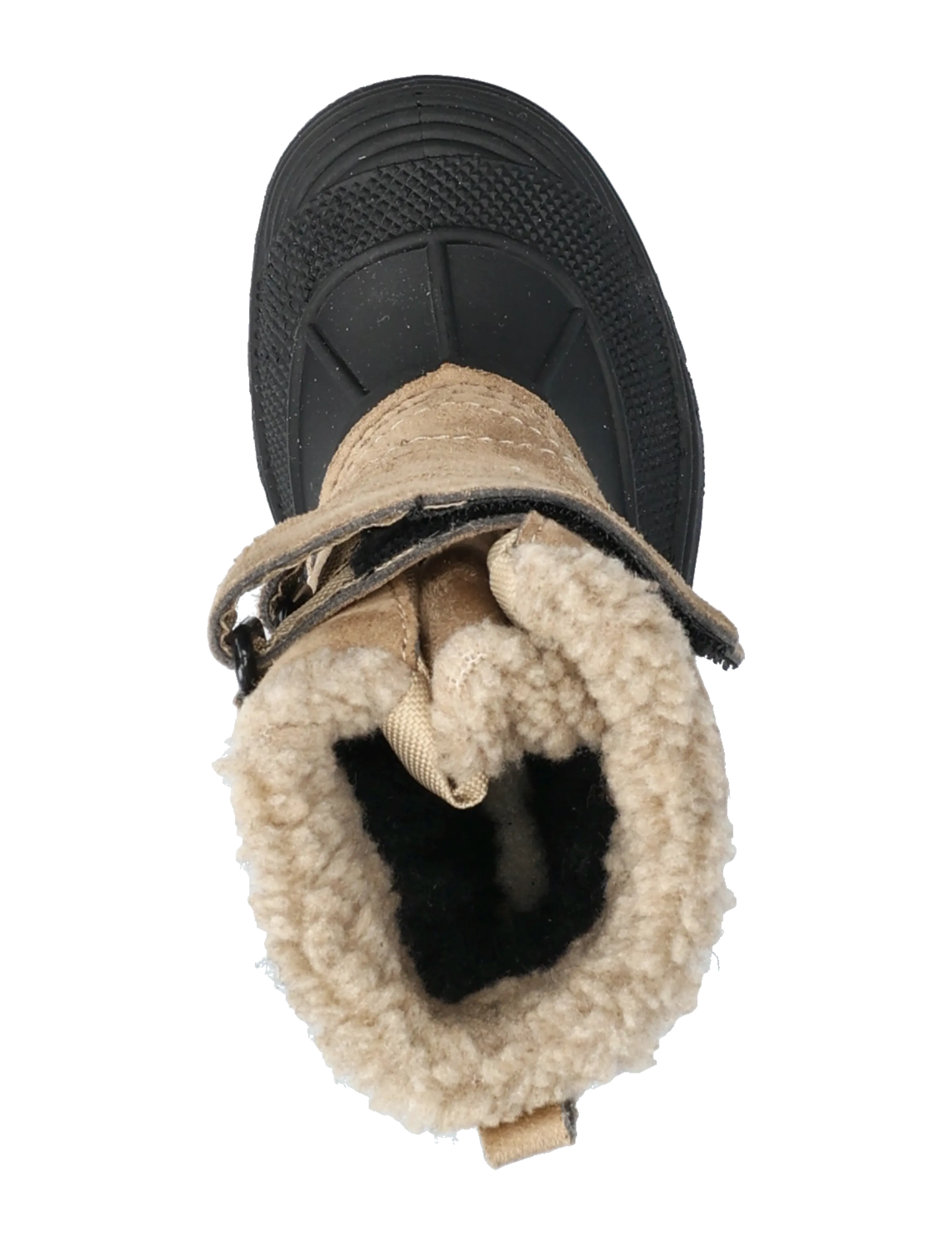 En Fant - Boots Lightweight Velcro - ziemas zābaki - sesame - 4