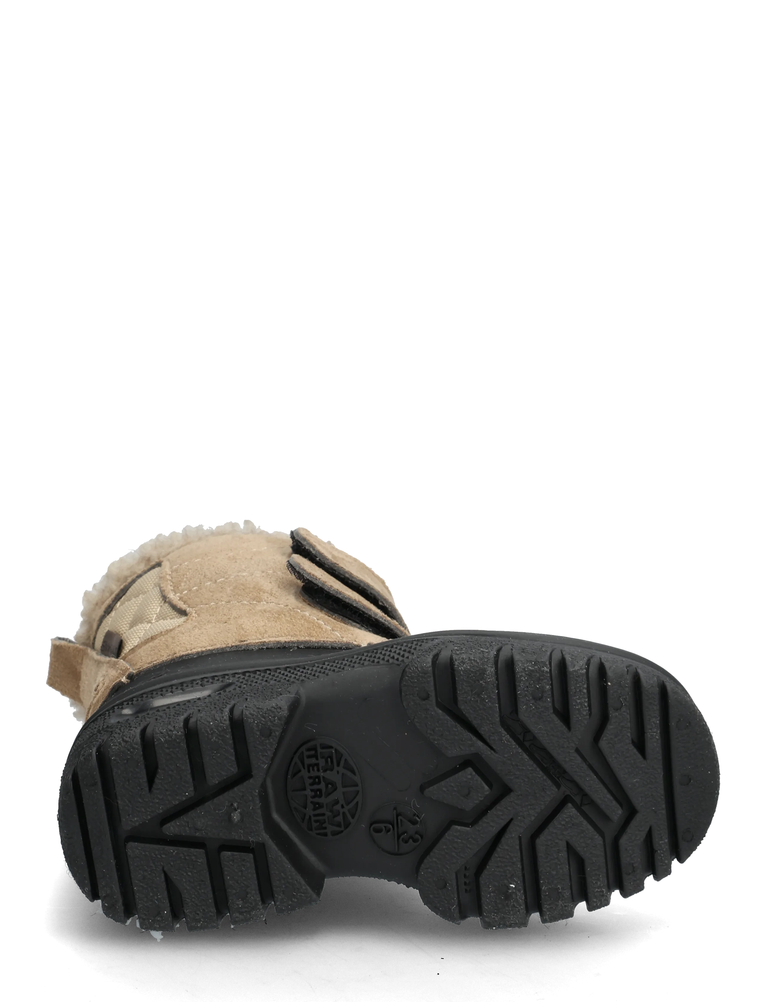 En Fant - Boots Lightweight Velcro - ziemas zābaki - sesame - 5