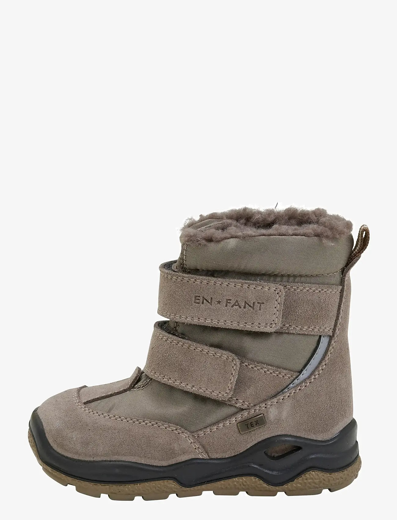 En Fant - Boots Lightweight TEX Velcro - vinterstövlar - pine bark - 2