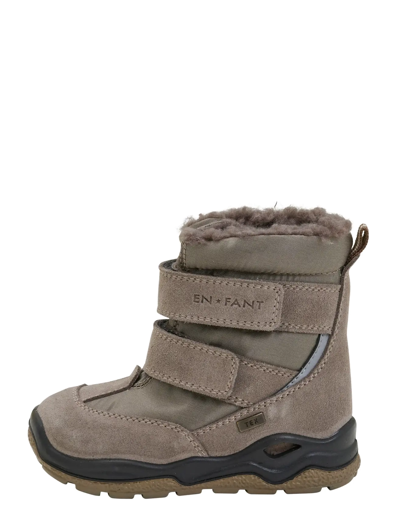 En Fant - Boots Lightweight TEX Velcro - vinterstövlar - pine bark - 2