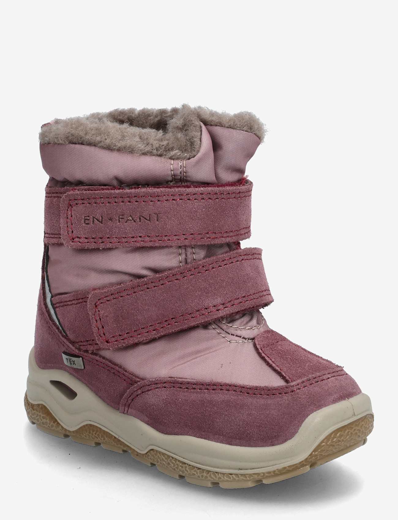 En Fant - Boots Lightweight TEX Velcro - winterstiefel - rose taupe - 1