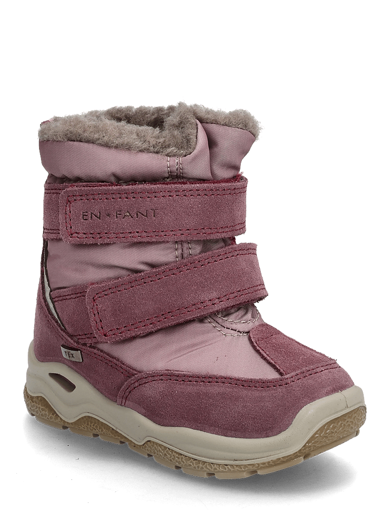 En Fant - Boots Lightweight TEX Velcro - winterstiefel - rose taupe - 1