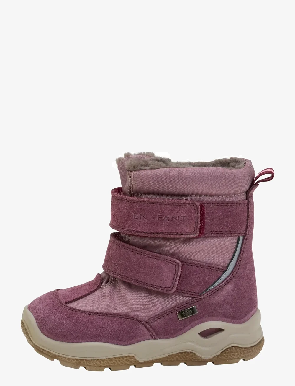 En Fant - Boots Lightweight TEX Velcro - vintersko - rose taupe - 2