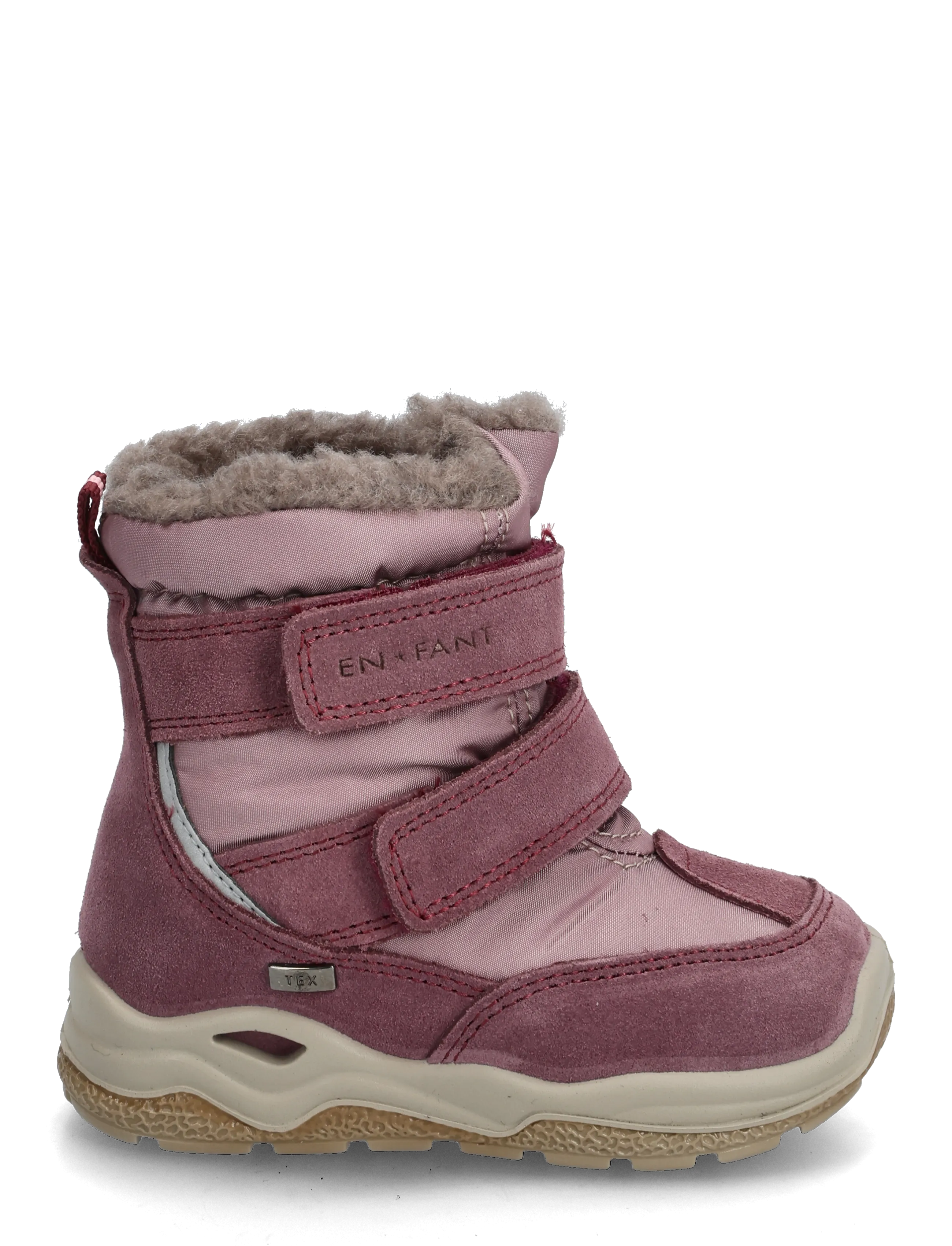 En Fant - Boots Lightweight TEX Velcro - winterstiefel - rose taupe - 2