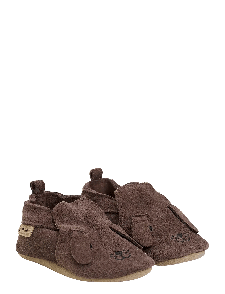 En Fant - Slippers Suede Animal - hjemmesko - chocolate brown - 0