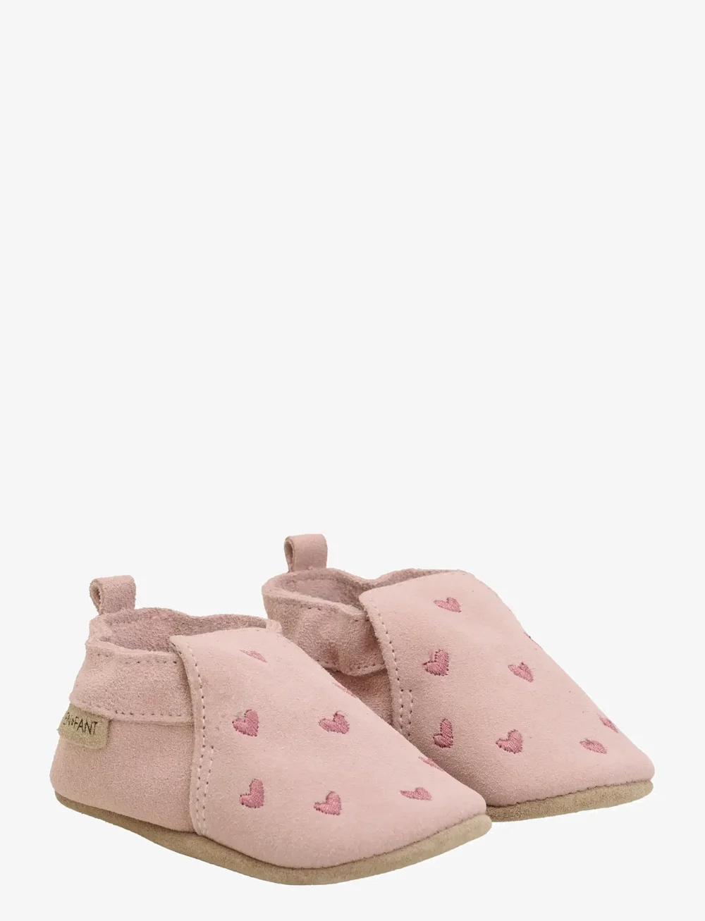 En Fant - Slippers Suede Emb. - slippers - misty rose - 0