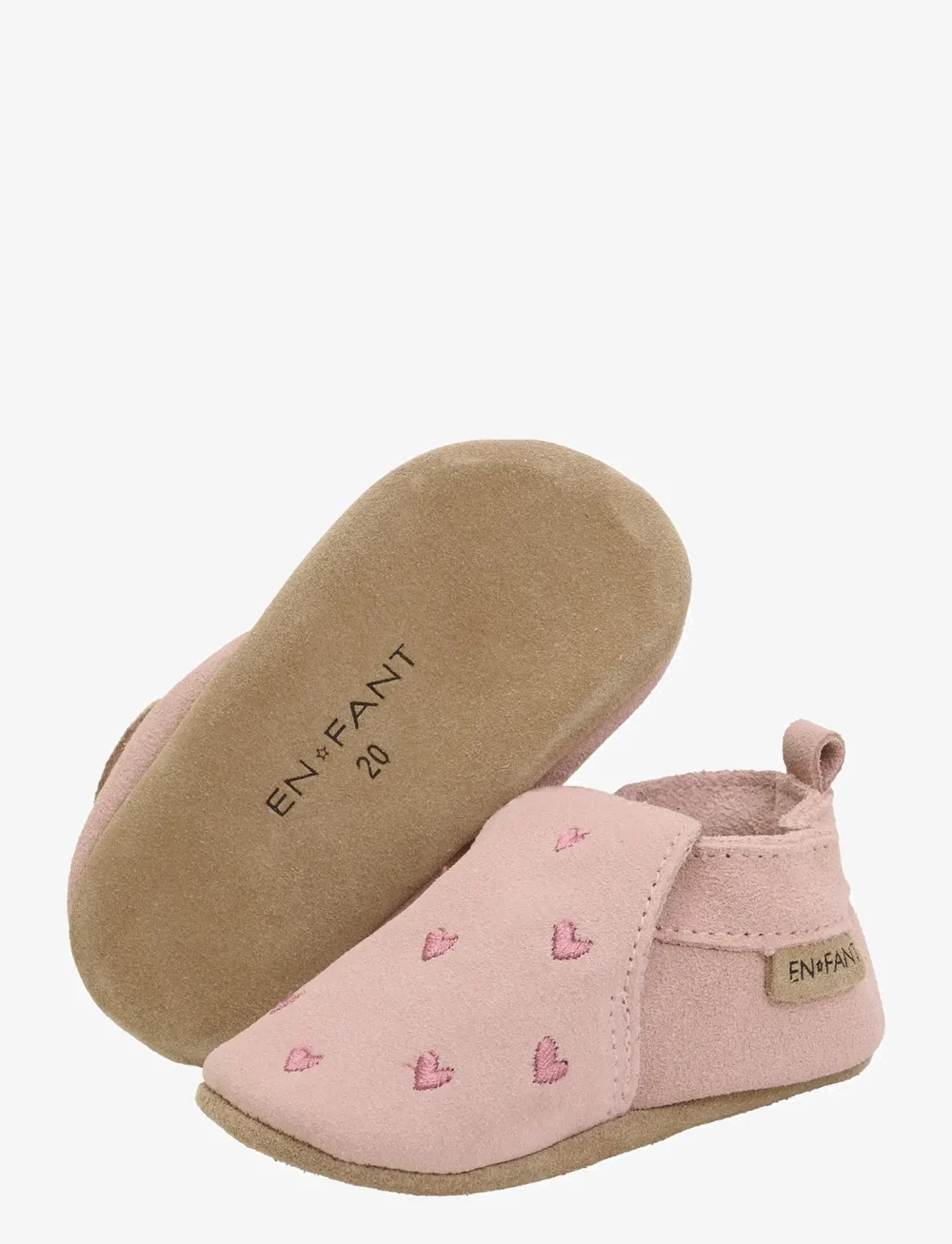 En Fant - Slippers Suede Emb. - slippers - misty rose - 2