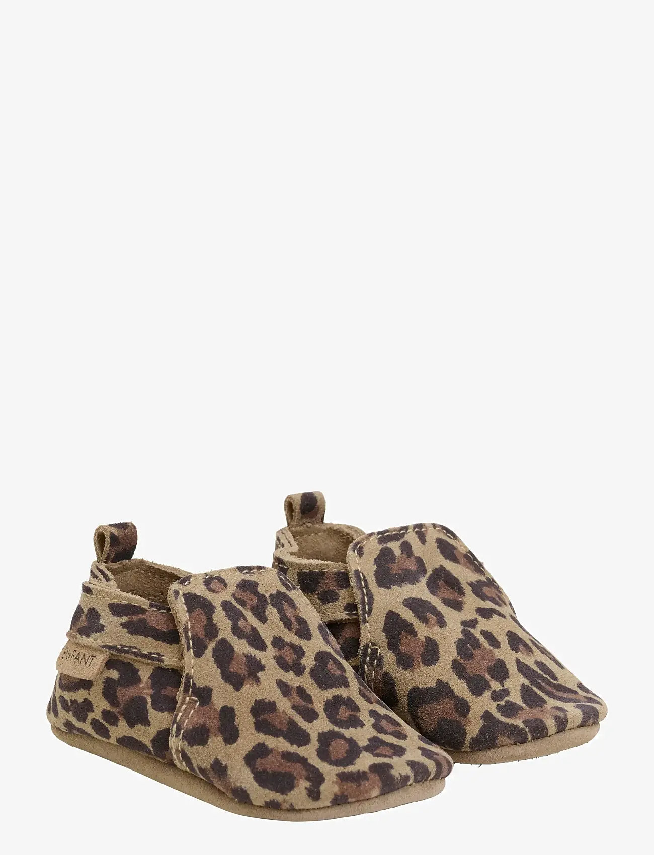 En Fant - Slippers Suede AOP - inneskor - pine bark - 0