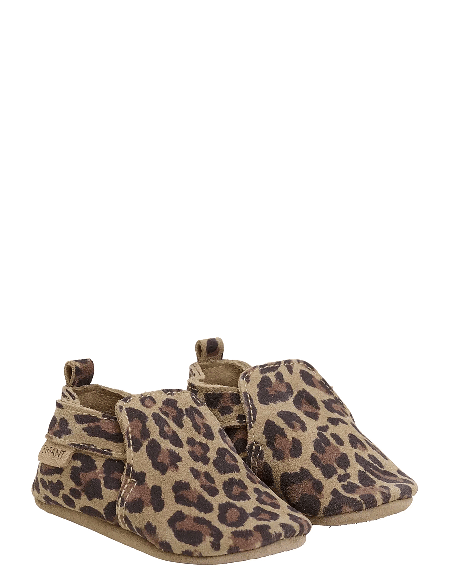 En Fant - Slippers Suede AOP - pine bark - 0