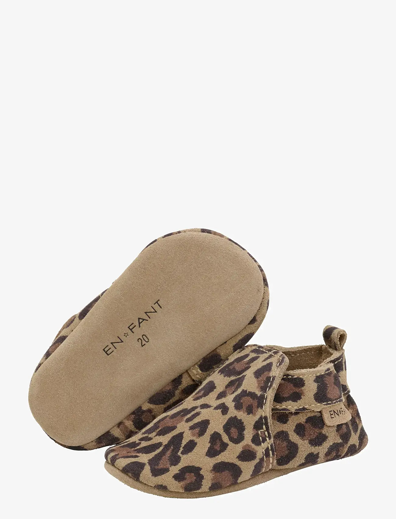 En Fant - Slippers Suede AOP - inneskor - pine bark - 2