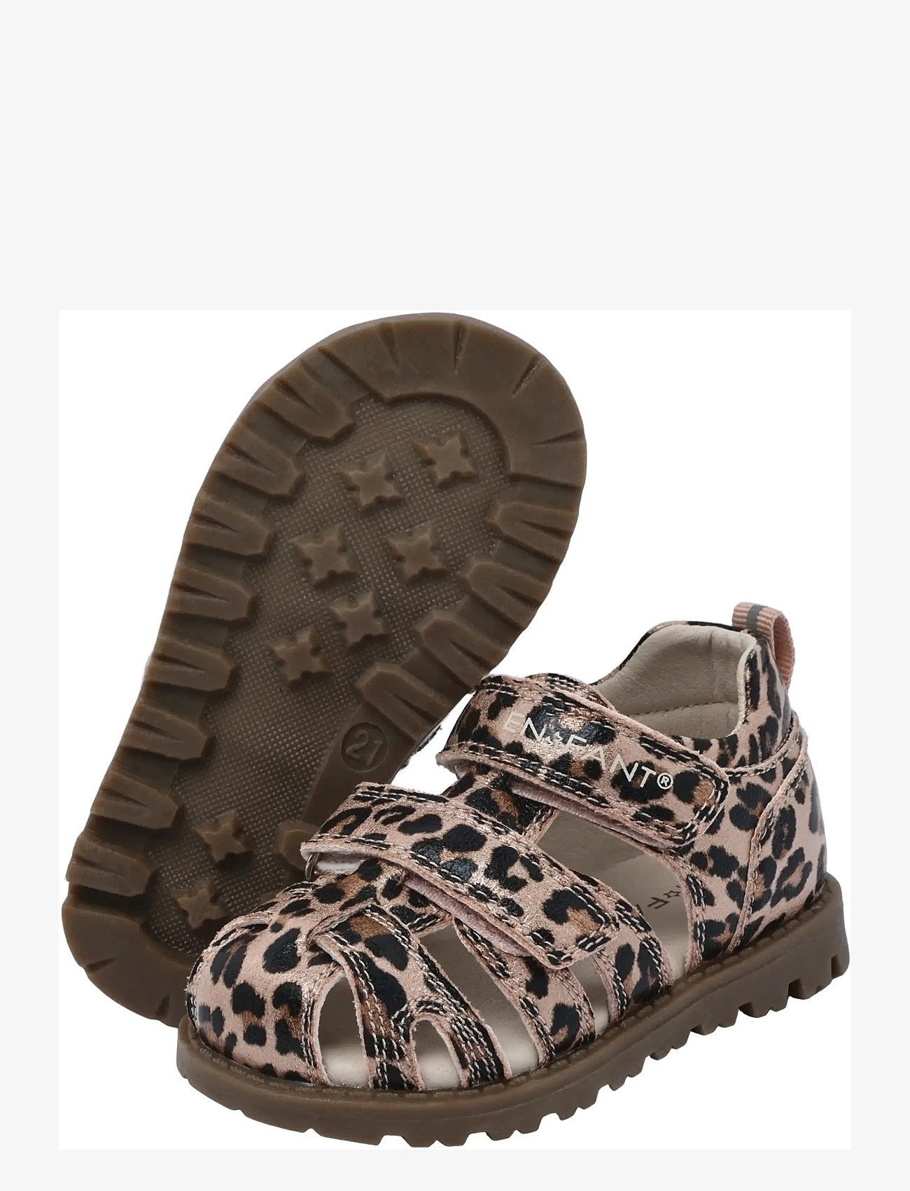 En Fant - Sandal Velcro - sandalen - sepia rose - 3