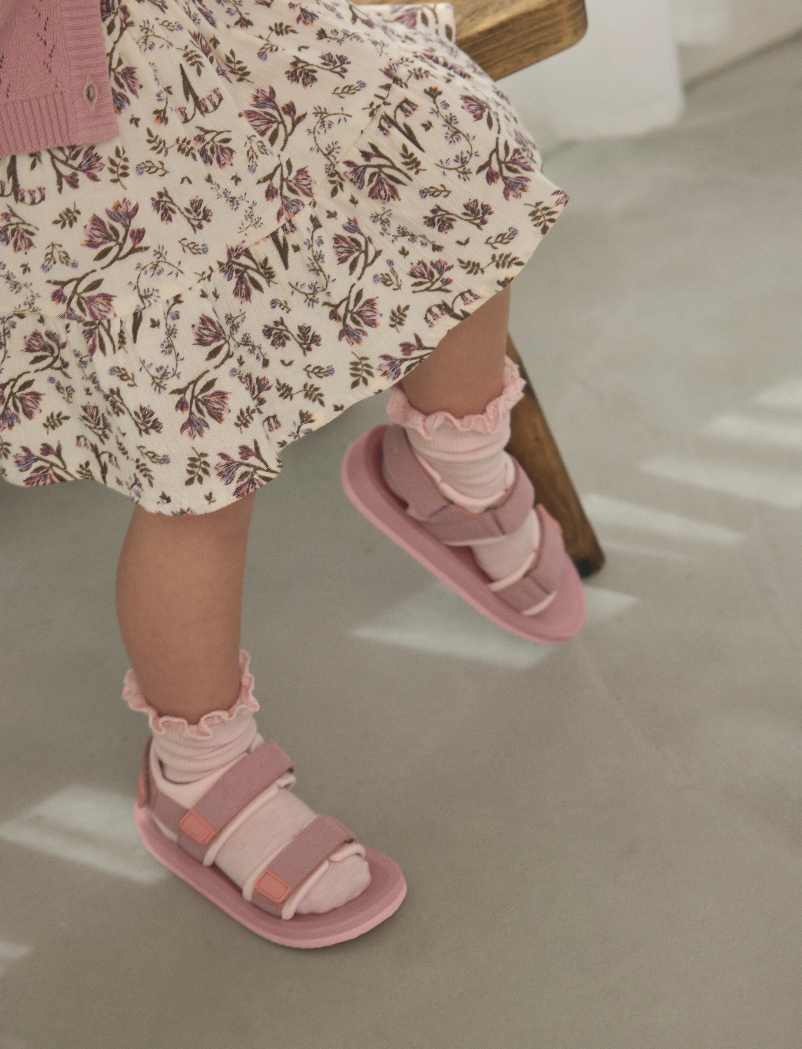 En Fant Sandal Velcro, 25, Pink, Sommersko > Sandaler, Børn