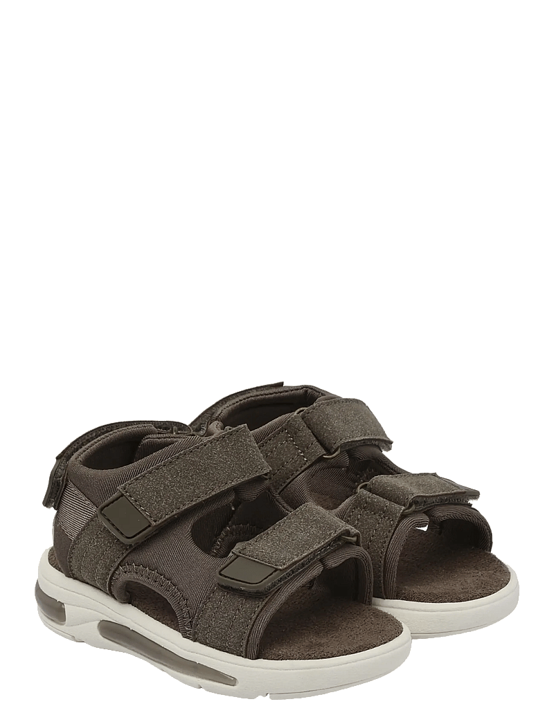 En Fant - Sandals Velcro w. Light - sandaler - morel - 1