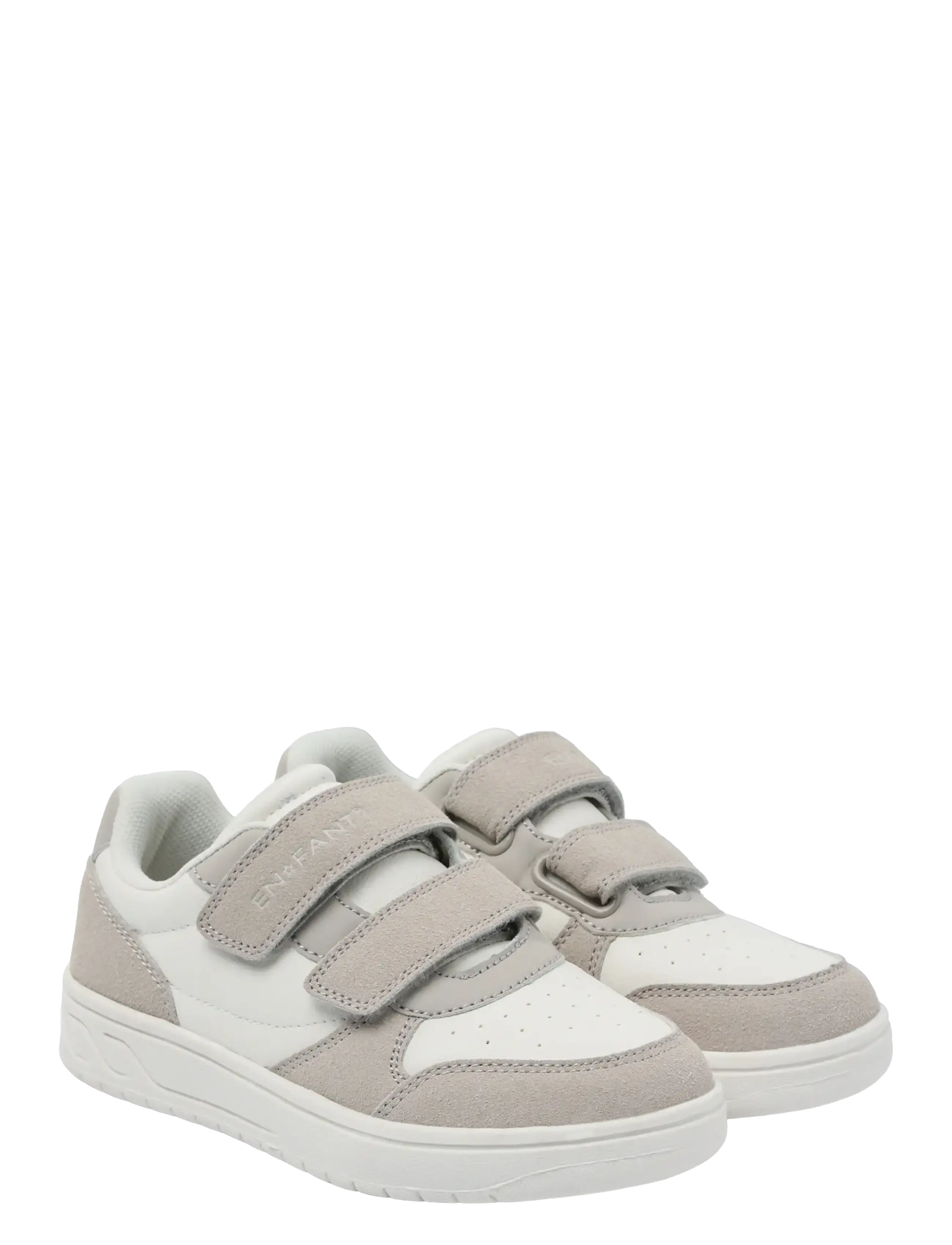 En Fant Sneakers Velcro - Schuhe - FOG / beige