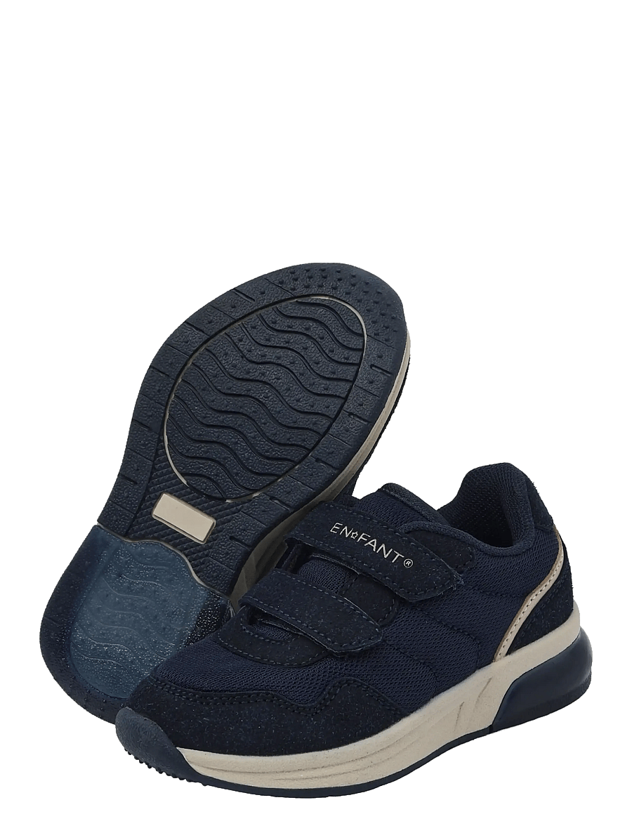 En Fant - Sneakers Velcro w. Light - kõrge säärega tossud - parisian night - 3