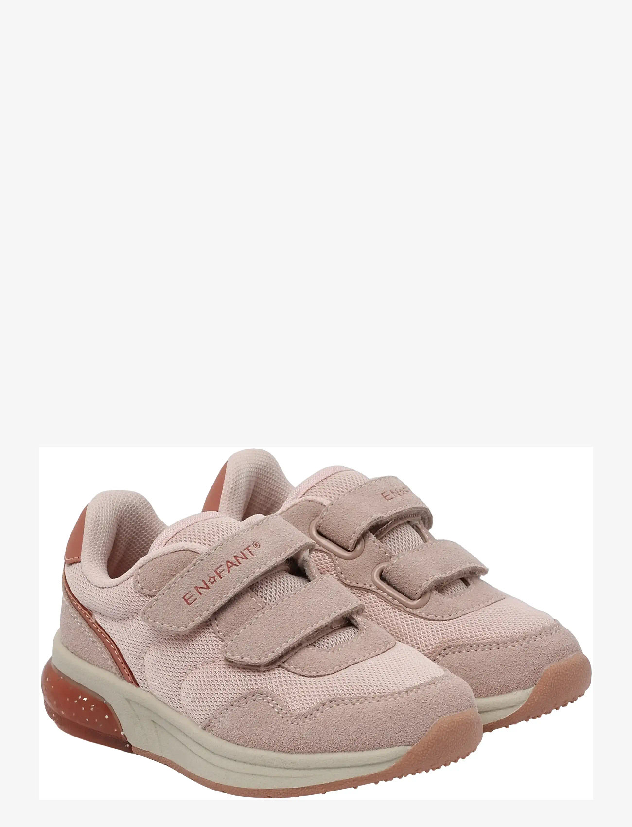 En Fant - Sneakers Velcro w. Light - low tops - sepia rose - 1