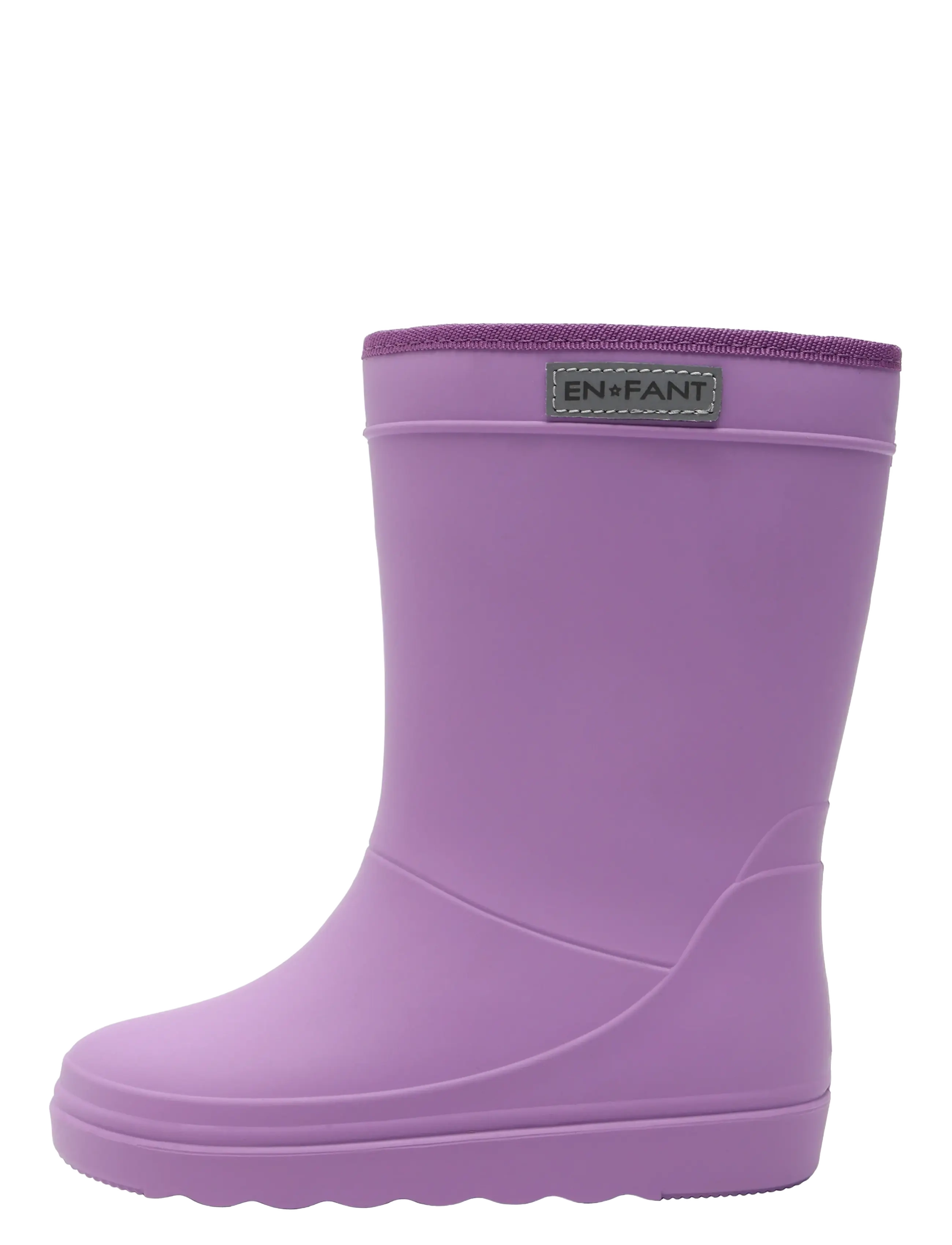 En Fant - Thermo Boots Solid - lined rubberboots - bellflower - 2