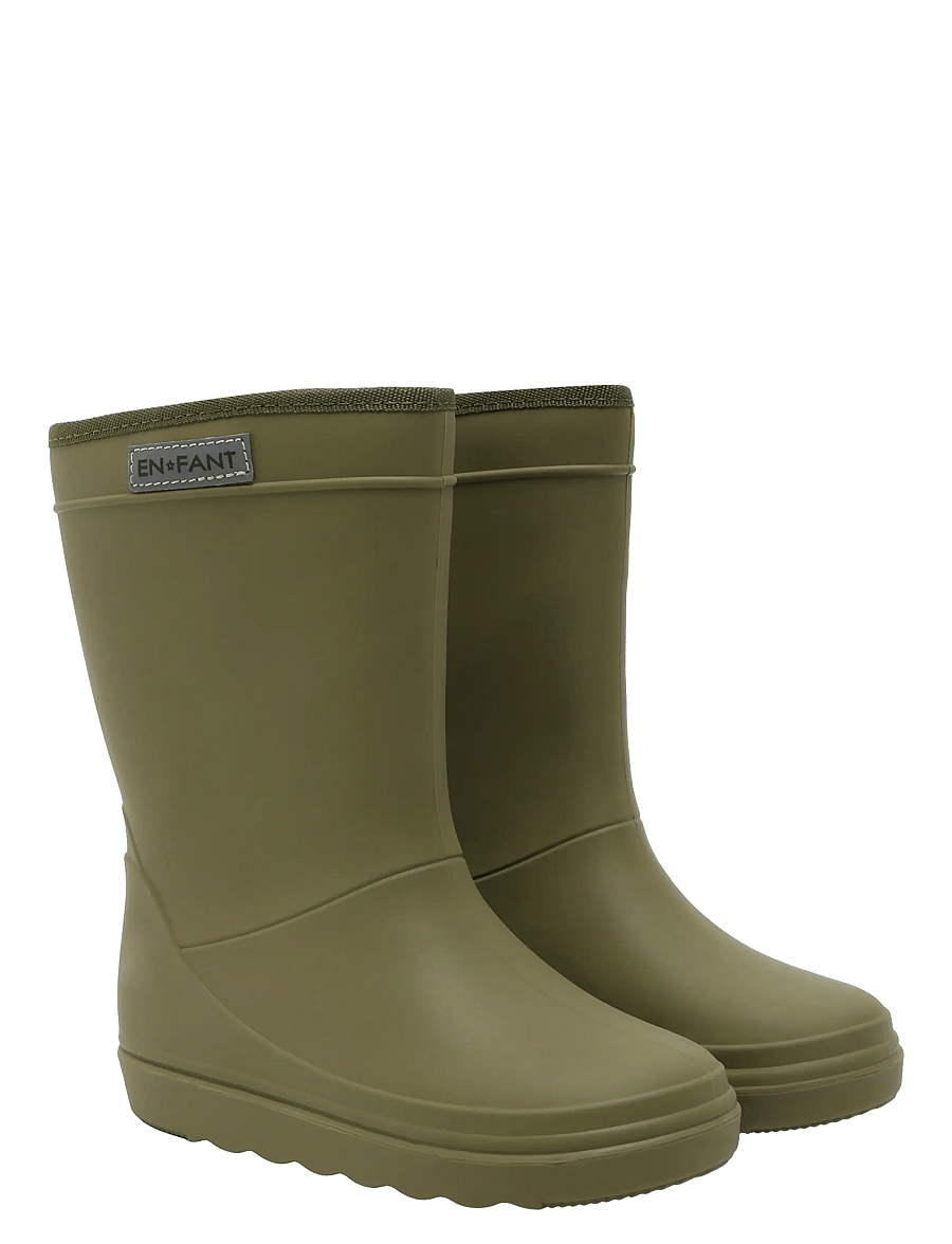 En Fant - Thermo Boots Solid - lined rubberboots - mayflower - 0