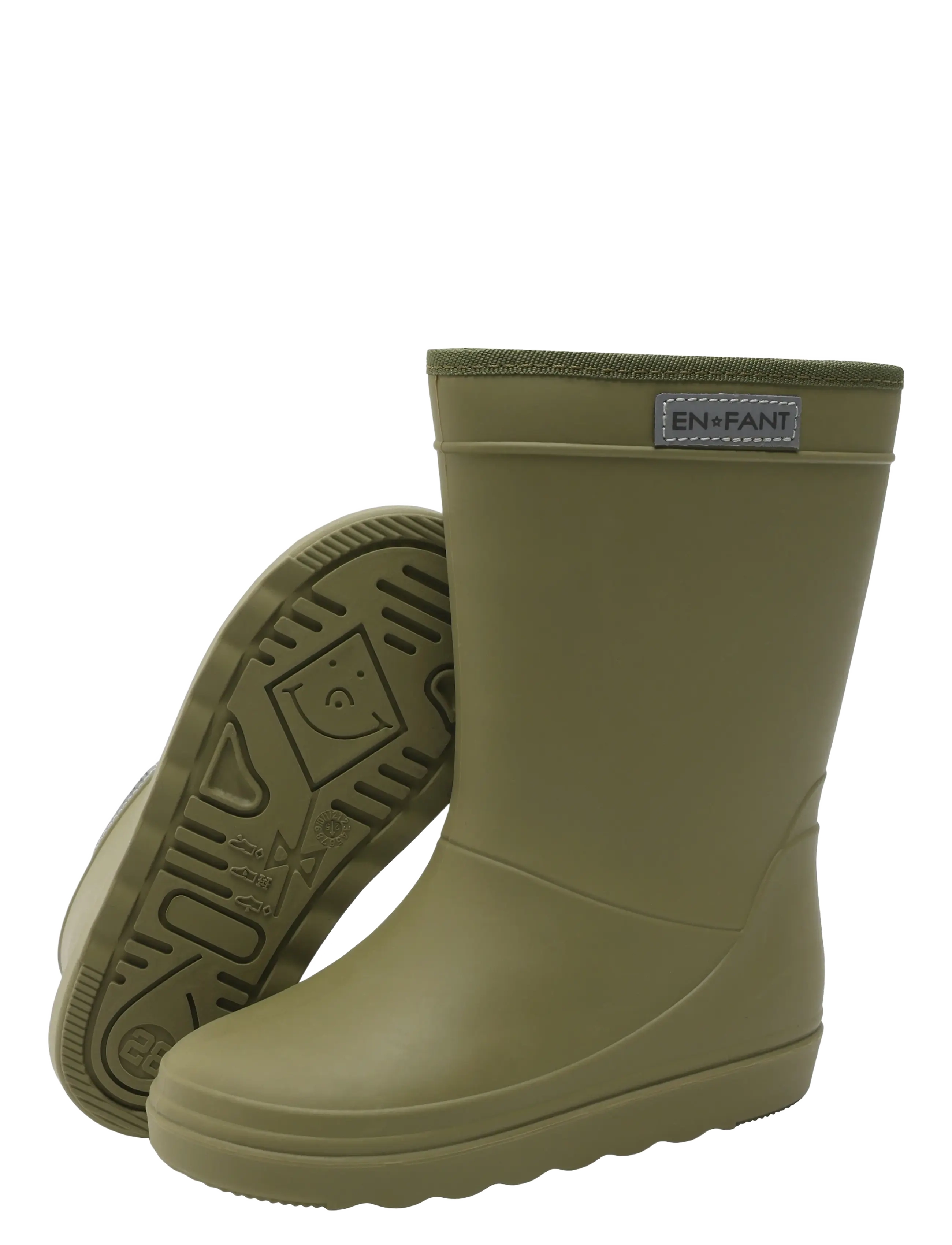 En Fant - Thermo Boots Solid - lined rubberboots - mayflower - 2