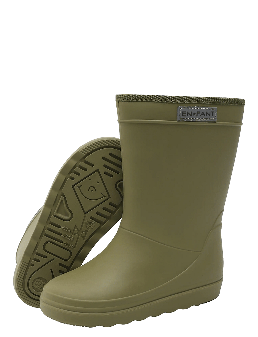 En Fant - Thermo Boots Solid - lined rubberboots - mayflower - 2