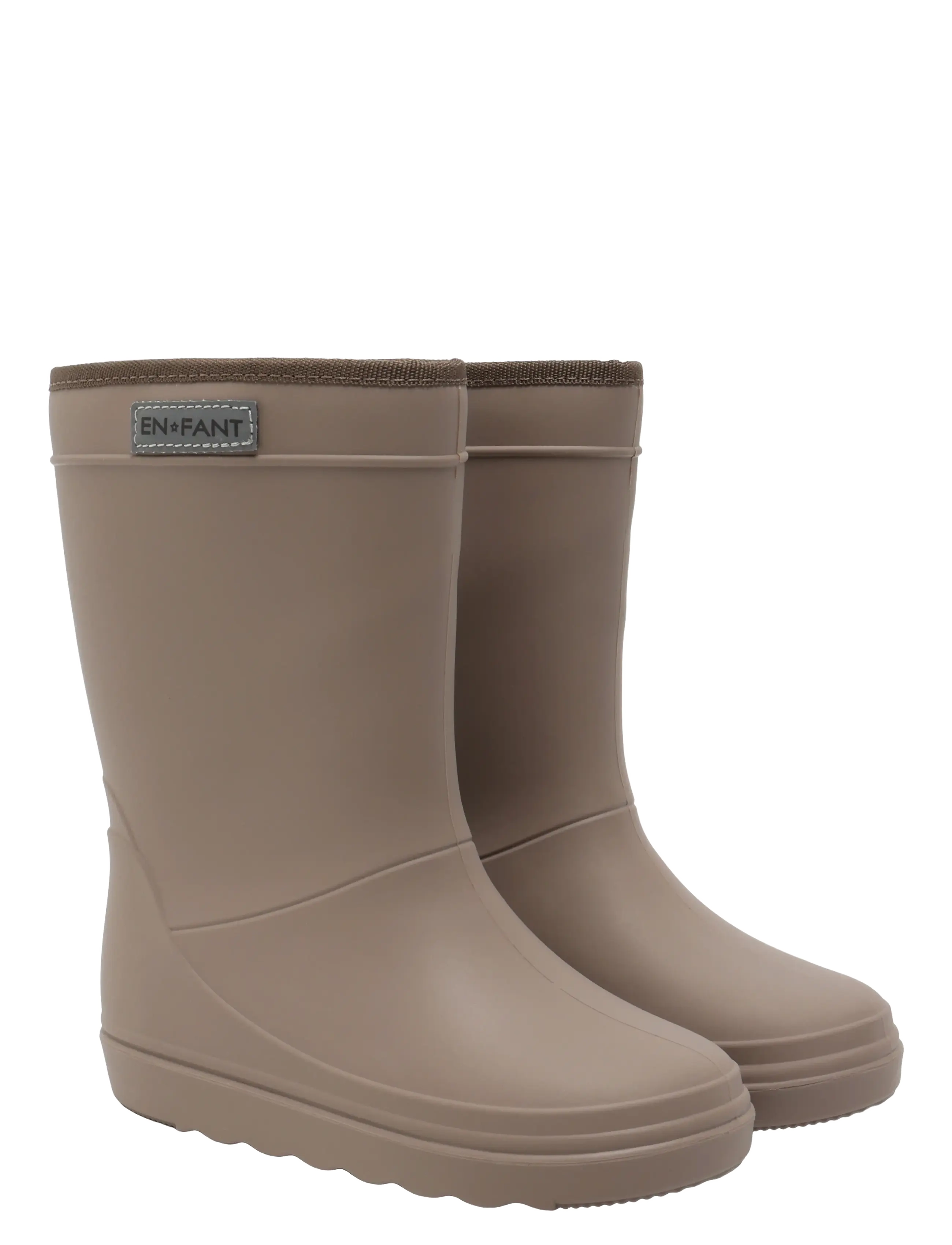 En Fant Thermo Boots Solid - Børn 23-34 - PINE BARK / brown