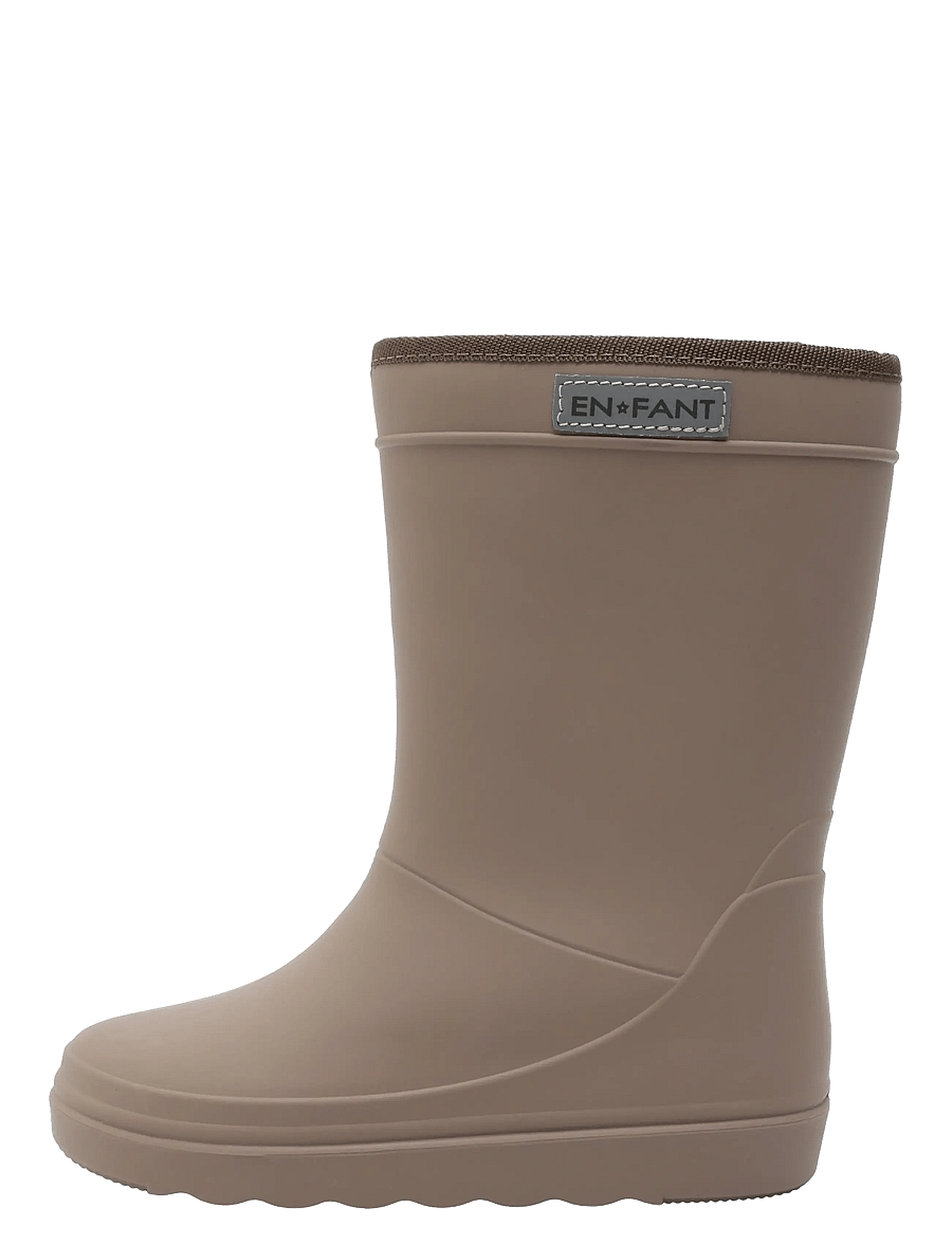 En Fant - Thermo Boots Solid - pine bark - 2